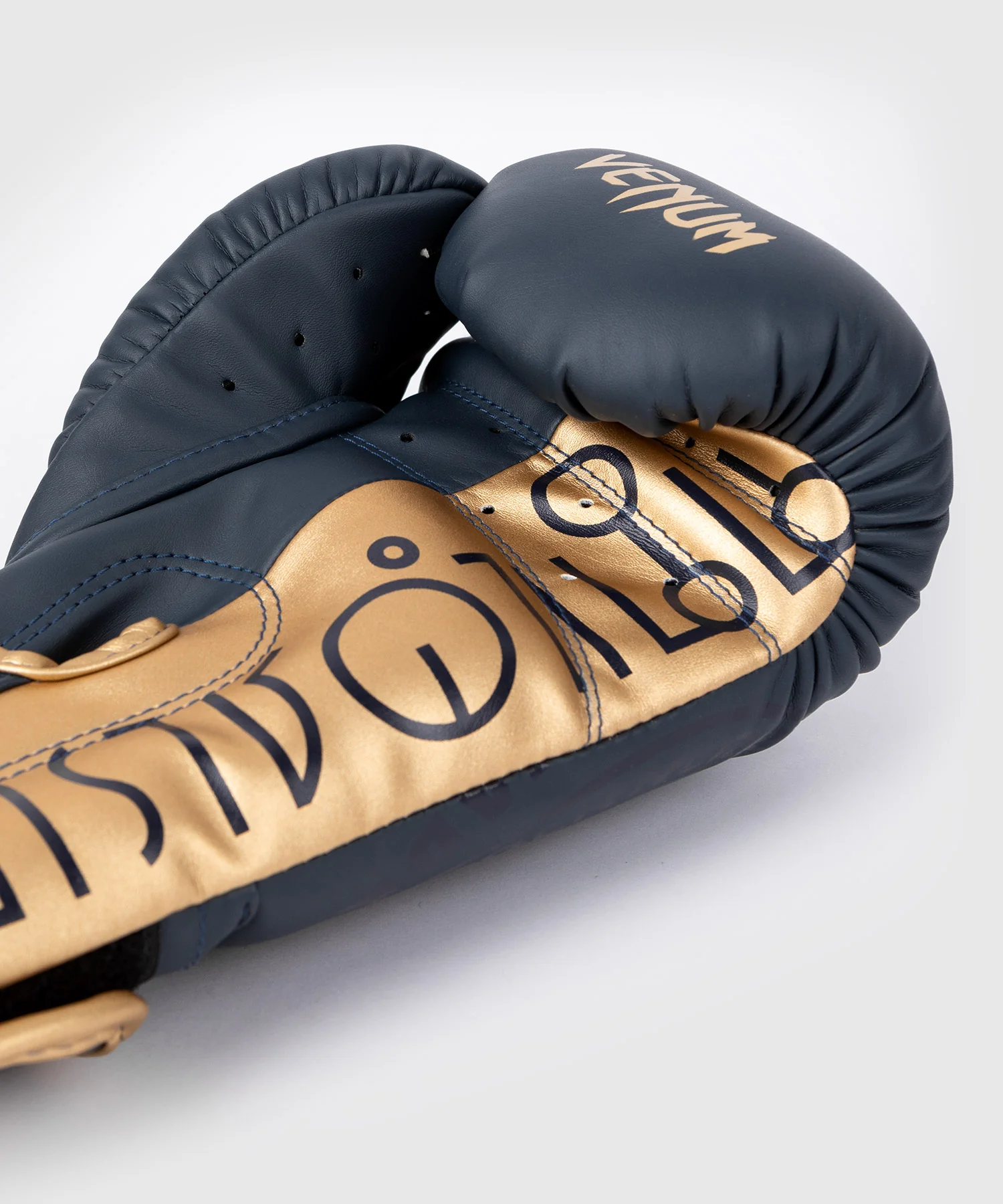 RAJADAMNERN X Venum Boxing Gloves - Navy Blue - Image 7