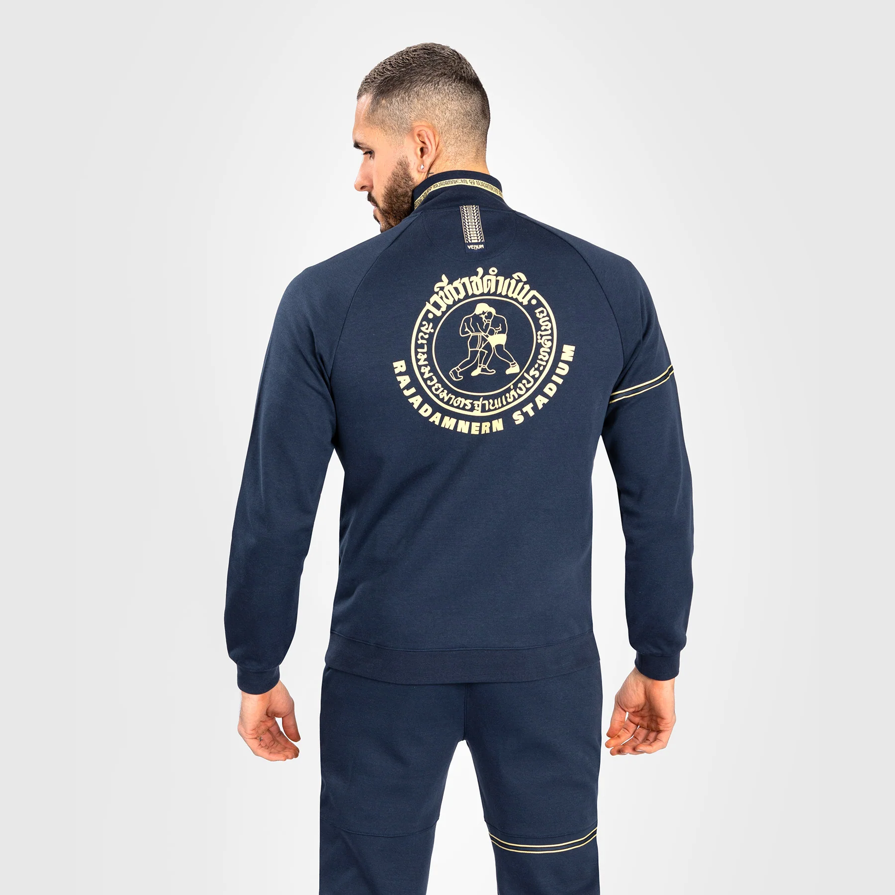 RAJADAMNERN x VENUM Track Jackets - Navy Blue - Image 2