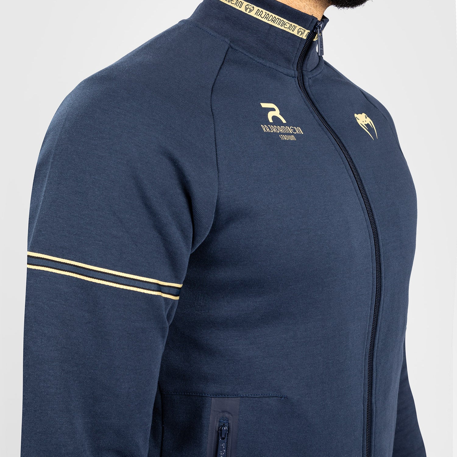RAJADAMNERN x VENUM Track Jackets - Navy Blue - Image 3