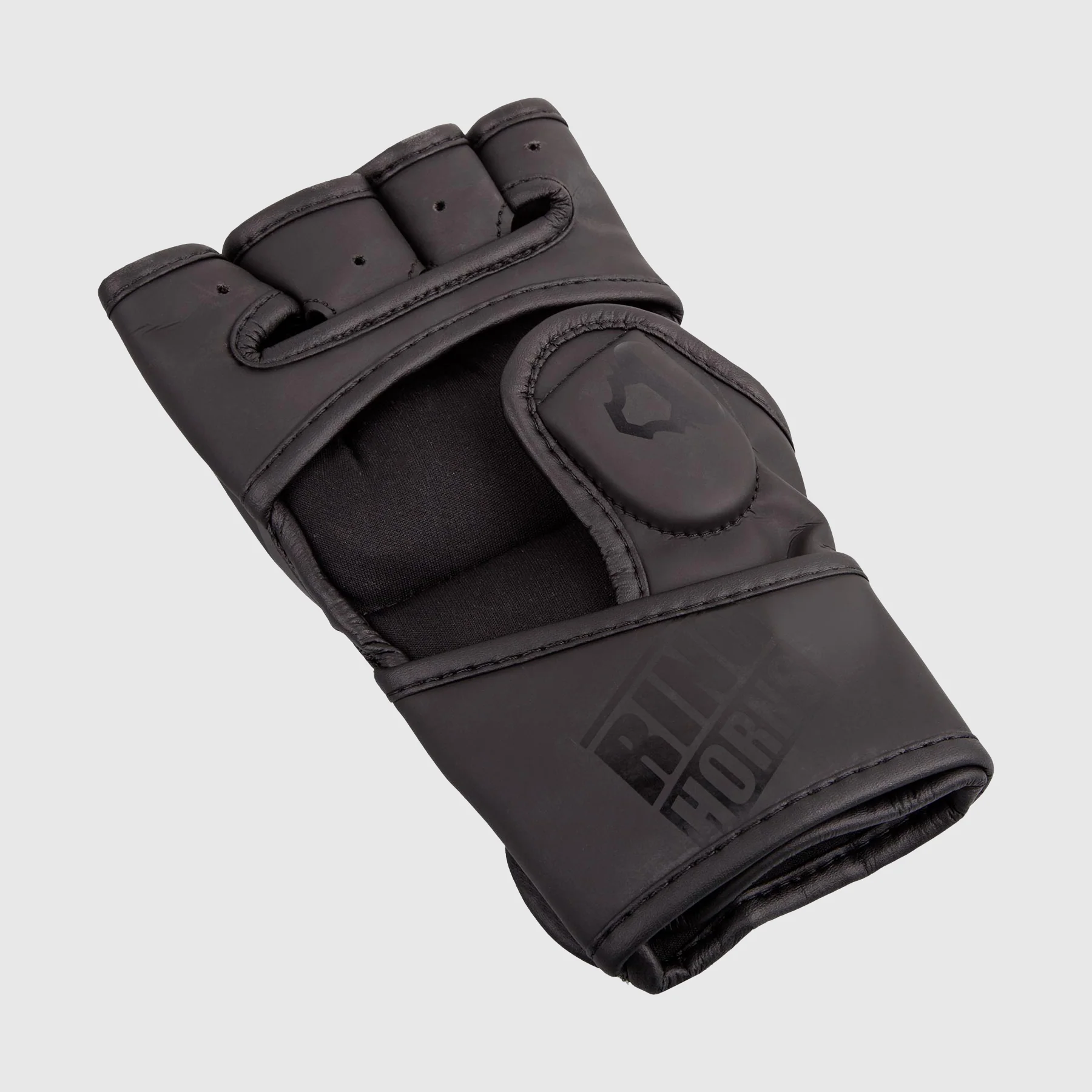 Ringhorns Charger by Venum MMA Gloves - Black/Black - Image 5