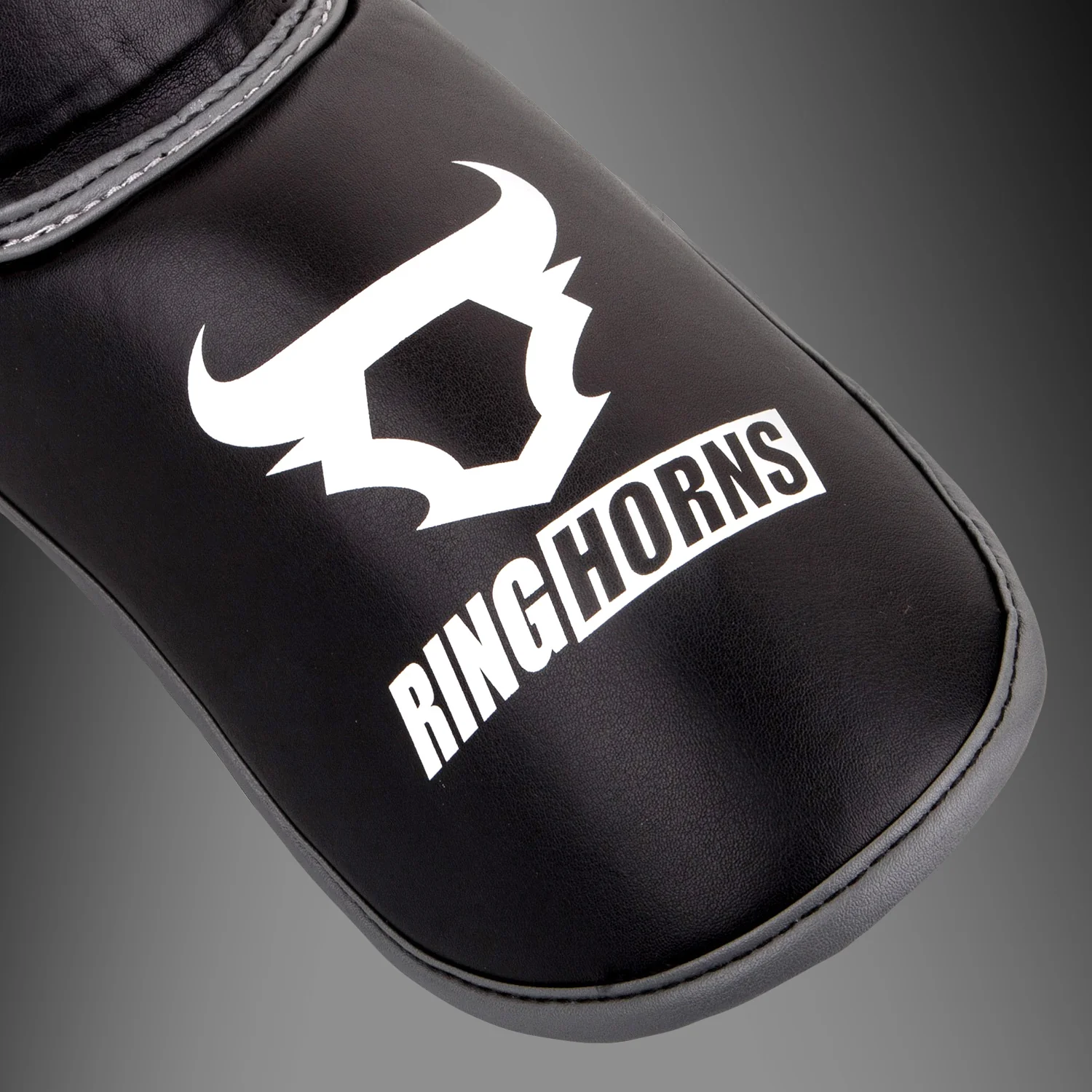Ringhorns Charger by Venum Shin Guards and Foot Protectors - Black - Image 3