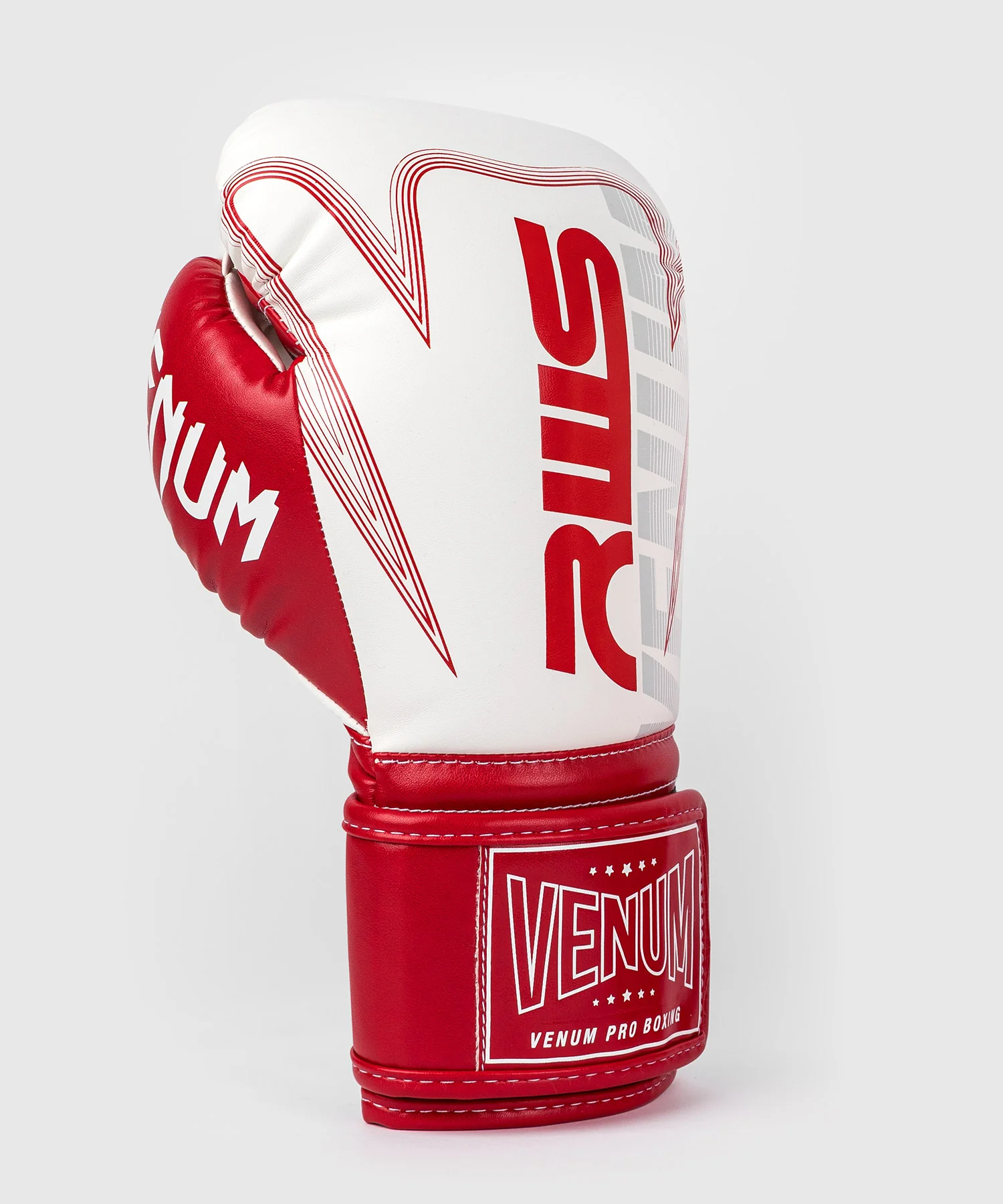 RWS x Venum Boxing Gloves - White - Image 4