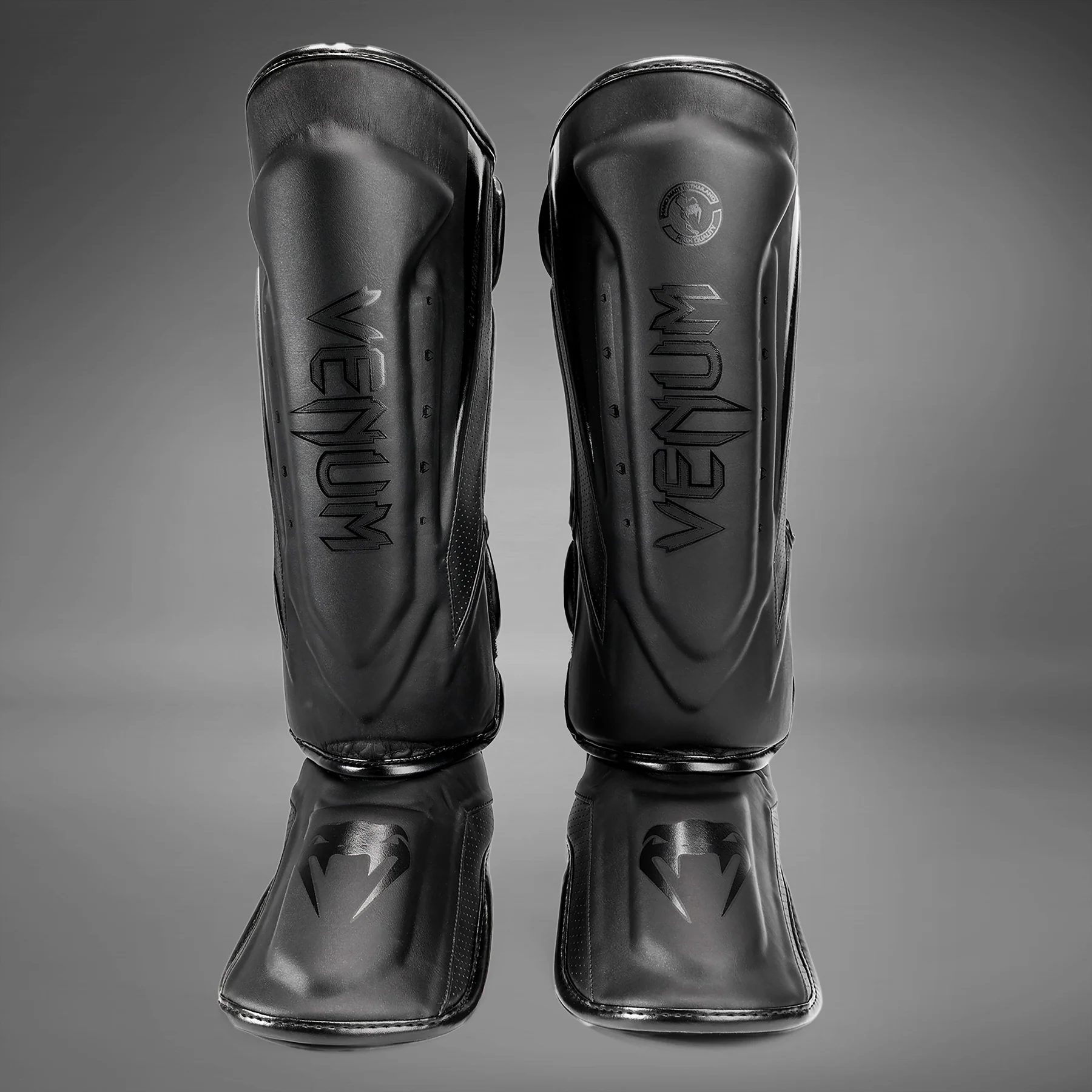 Shin Guards Elite Evo Venum - Black/Black - Image 2