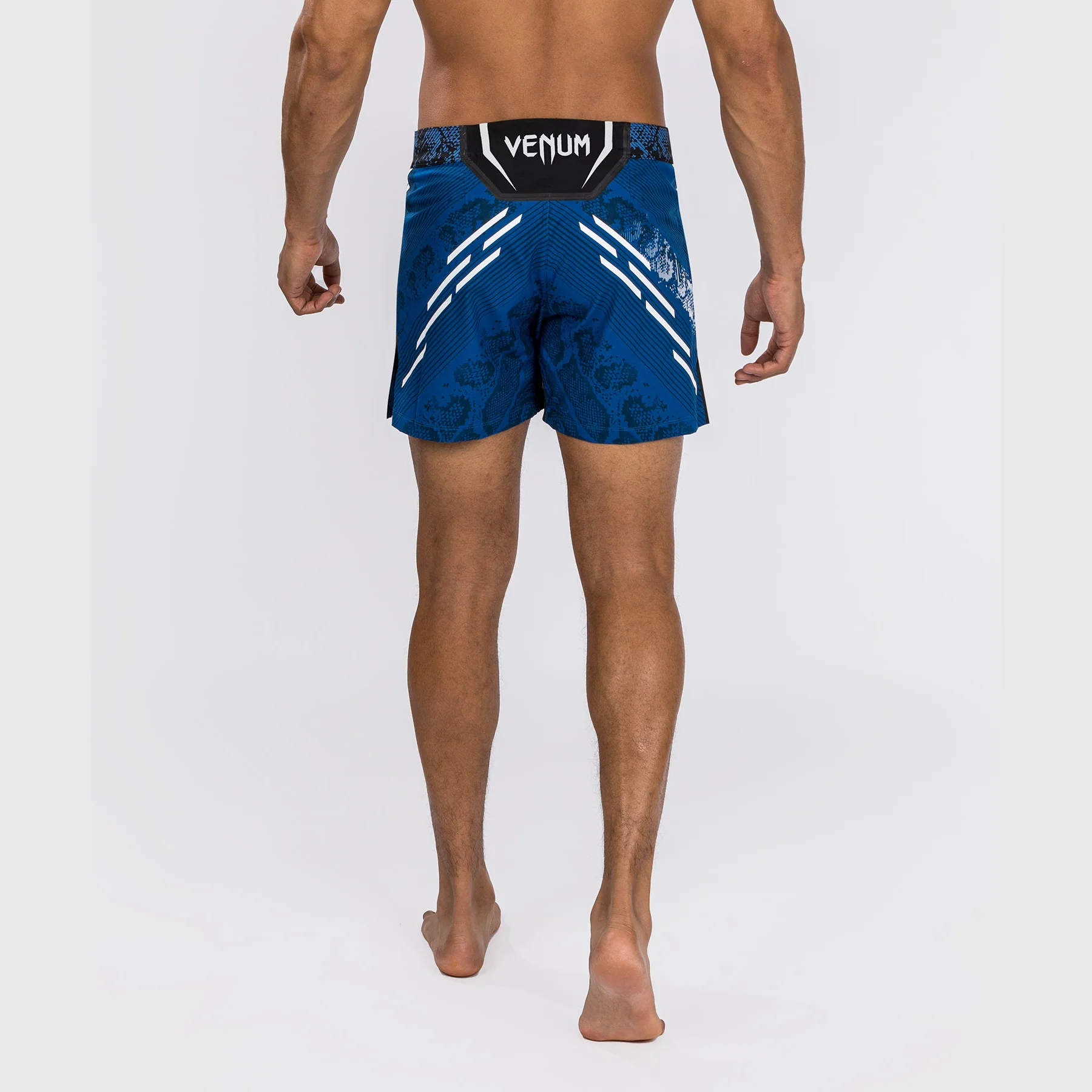UFC Adrenaline by Venum Personalized Authentic Fight Night Men's Fight Short - Short Fit - Blue - Image 7