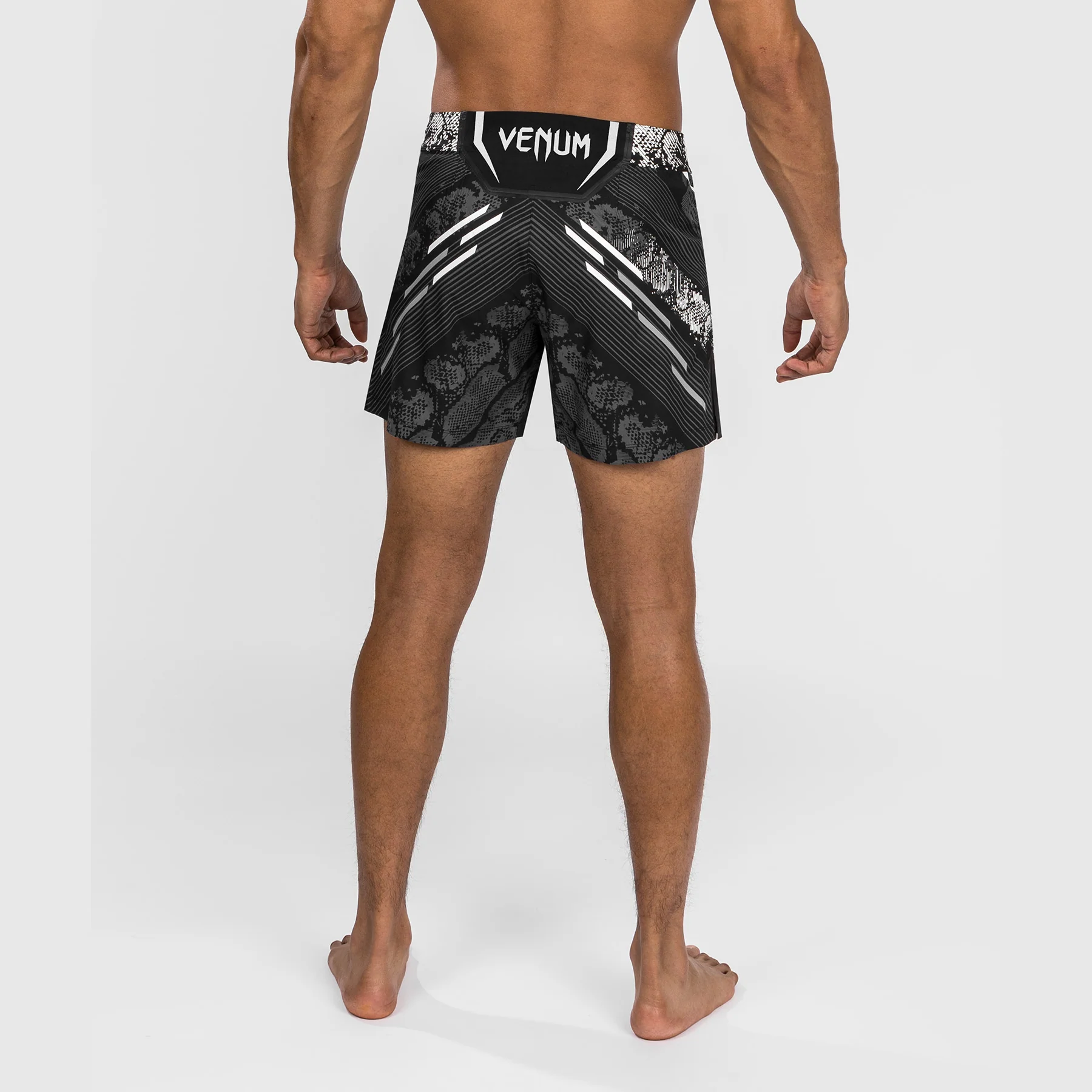 UFC Adrenaline by Venum Personalized Authentic Fight Night Men's Fight Short - Short Fit - Black - Image 7
