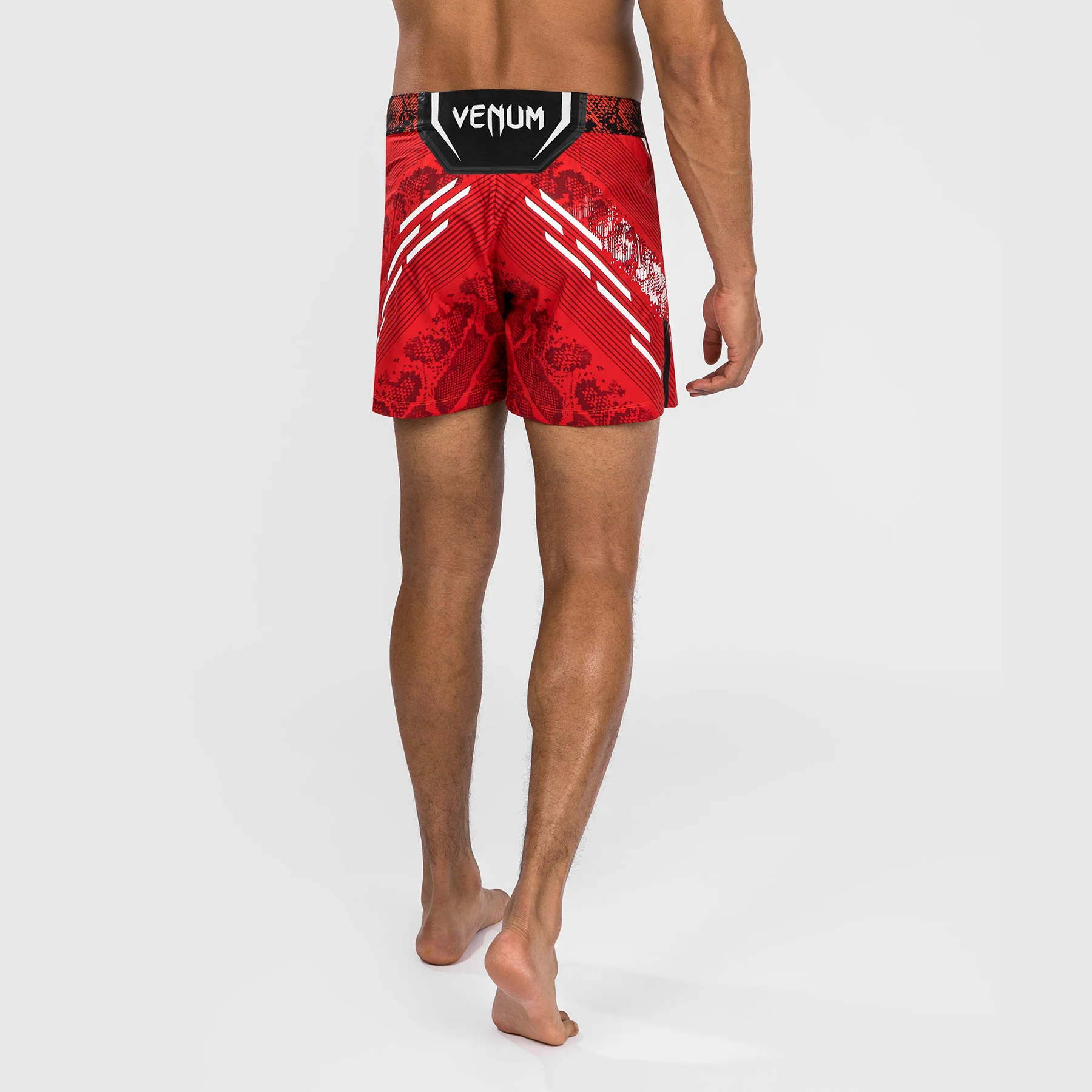 UFC Adrenaline by Venum Personalized Authentic Fight Night Men's Fight Short - Short Fit - Red - Image 5