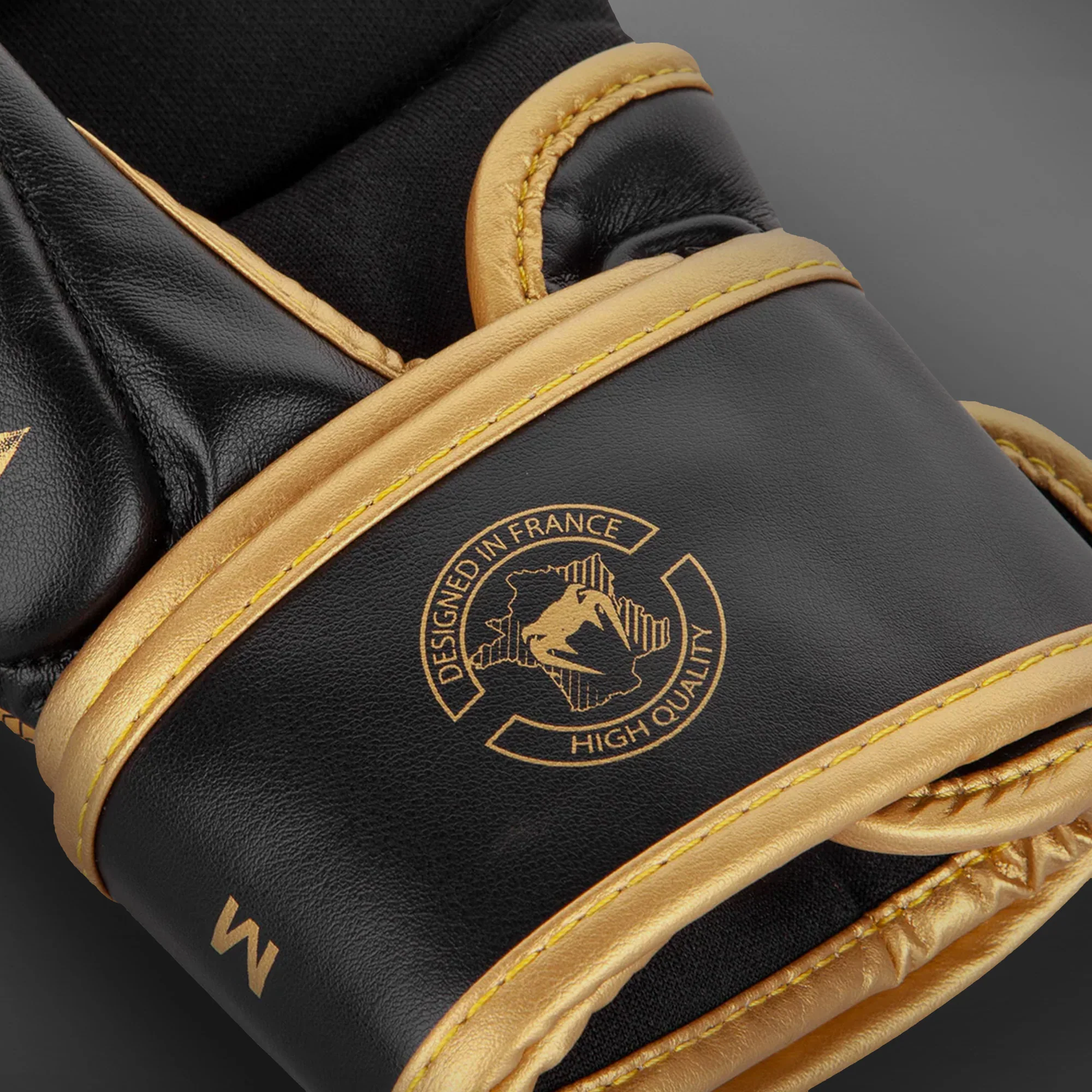 Venum Challenger 3.0 Sparring Gloves - White/Black/Gold - Image 4