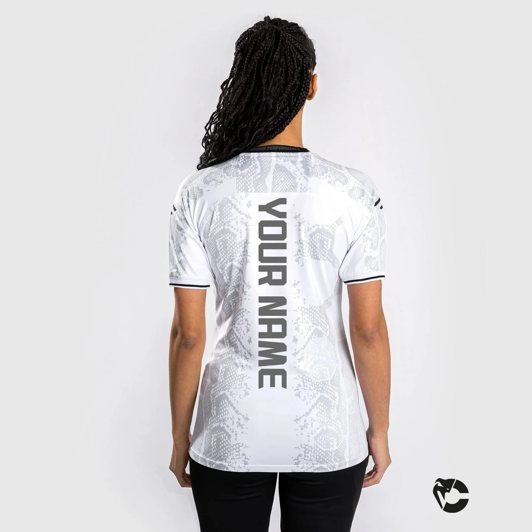 UFC Adrenaline by Venum Personalized Authentic Fight Night Women's Walkout Jersey - White