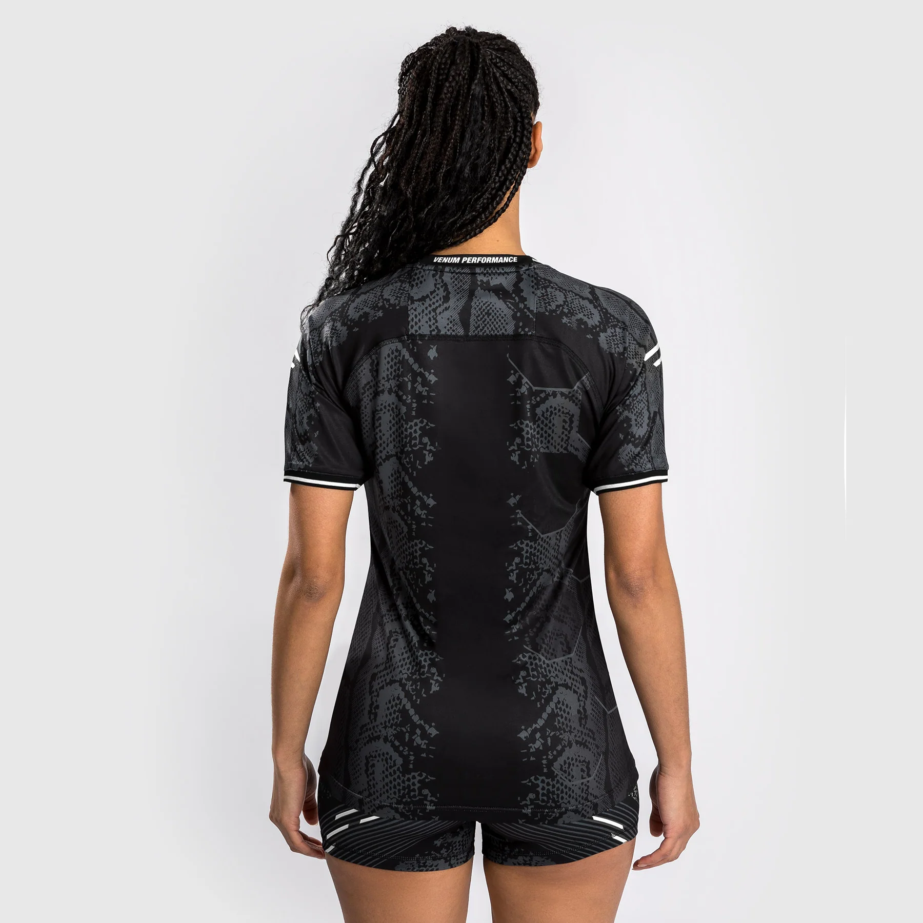 UFC Adrenaline by Venum Personalized Authentic Fight Night Women's Walkout Jersey - Black - Image 6