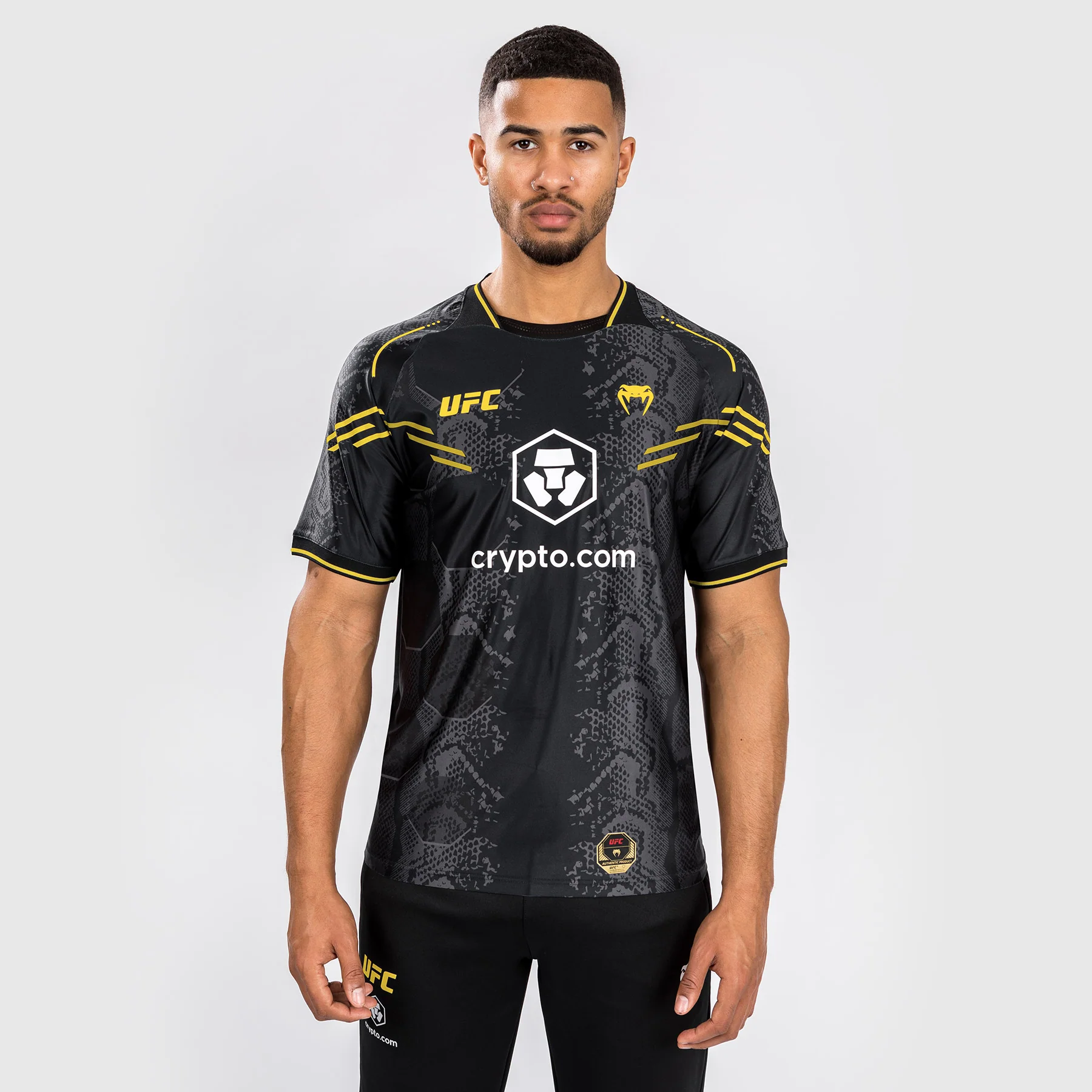 UFC Adrenaline by Venum Personalized Authentic Fight Night Men's Walkout Jersey - Champion - Image 2