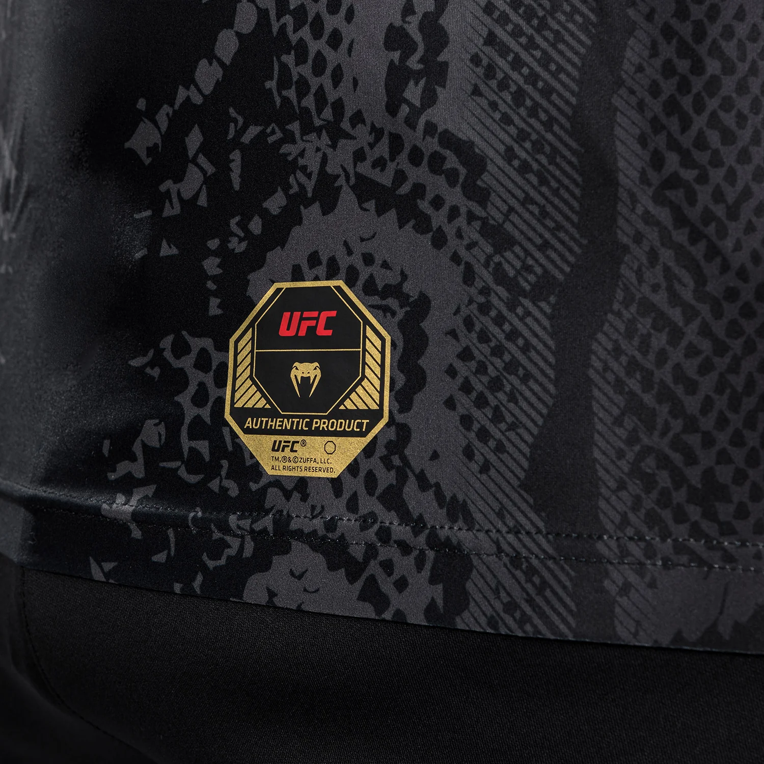 UFC Adrenaline by Venum Personalized Authentic Fight Night Men's Walkout Jersey - Champion - Image 7