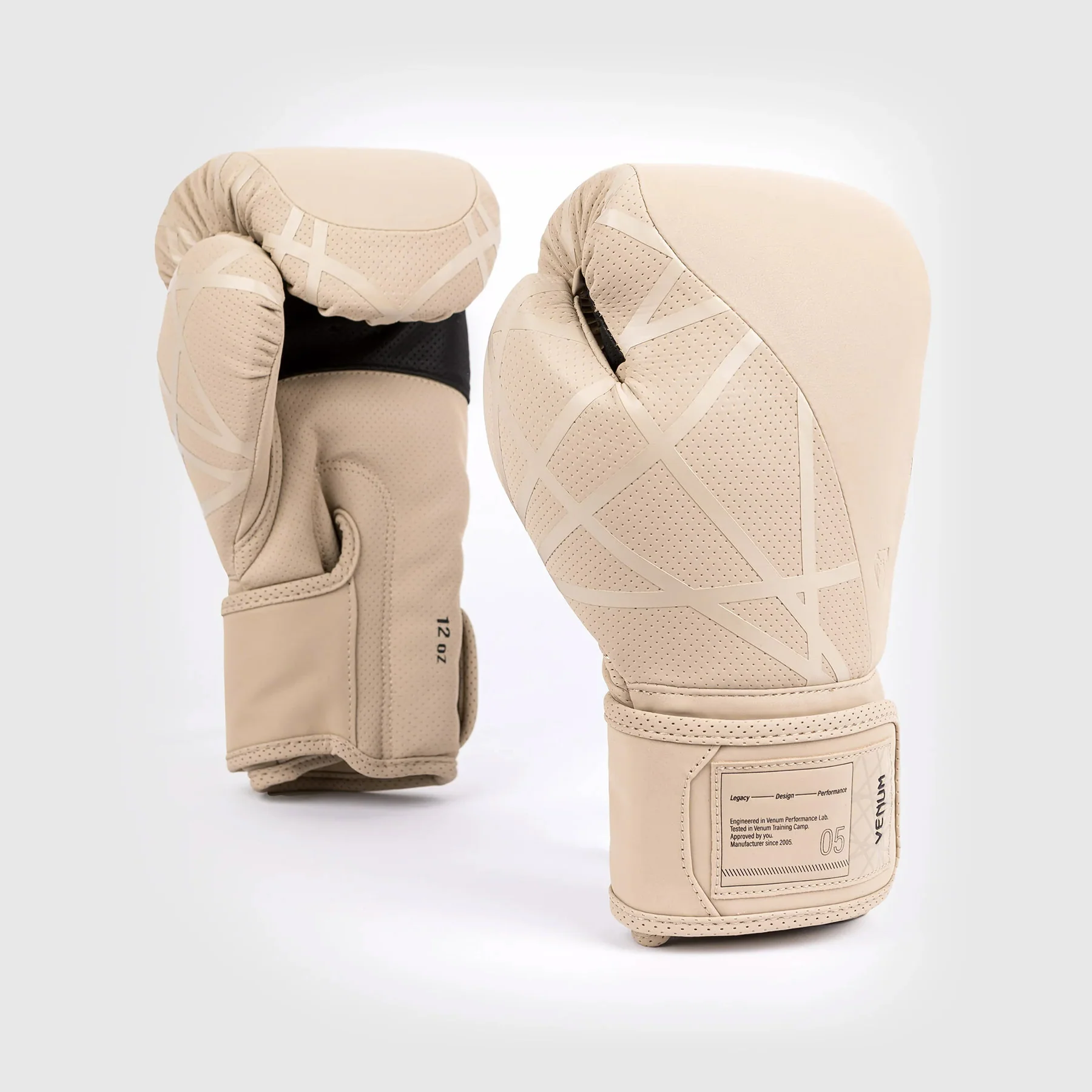 Venum Tecmo 2.0 Boxing Gloves - Sand - Image 2