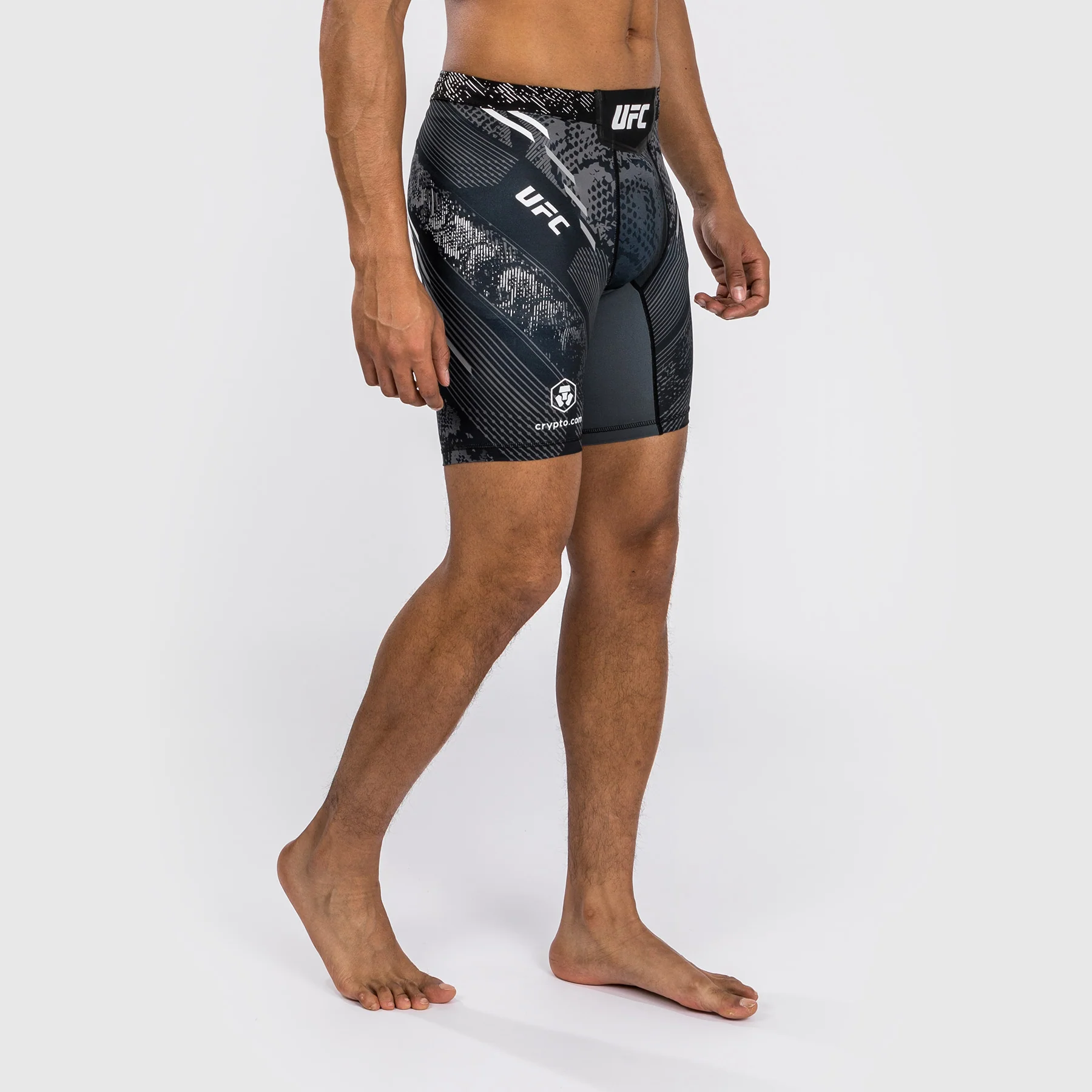 UFC Adrenaline by Venum Authentic Fight Night Men’s Vale Tudo Short - Black - Image 5
