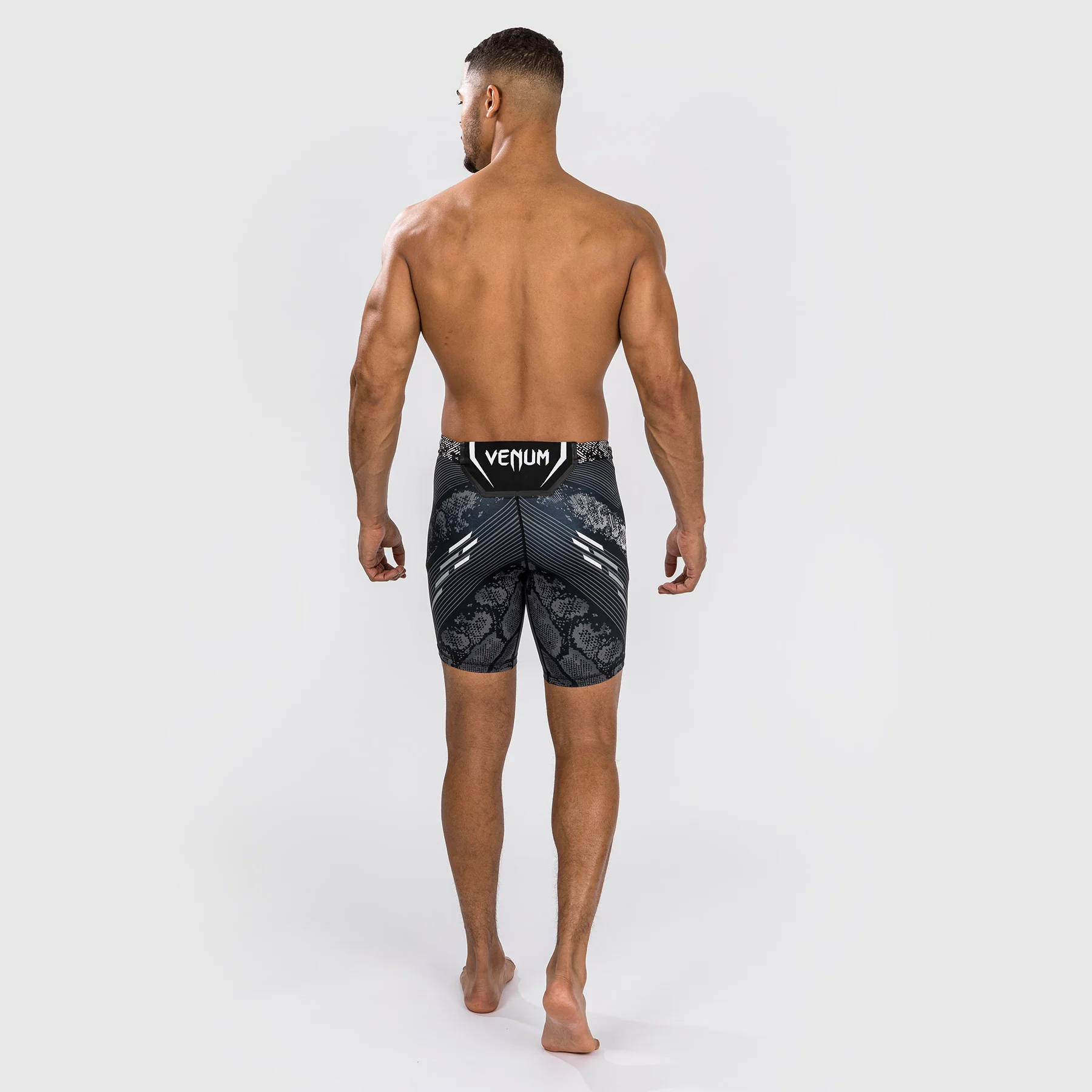 UFC Adrenaline by Venum Authentic Fight Night Men’s Vale Tudo Short - Black - Image 6