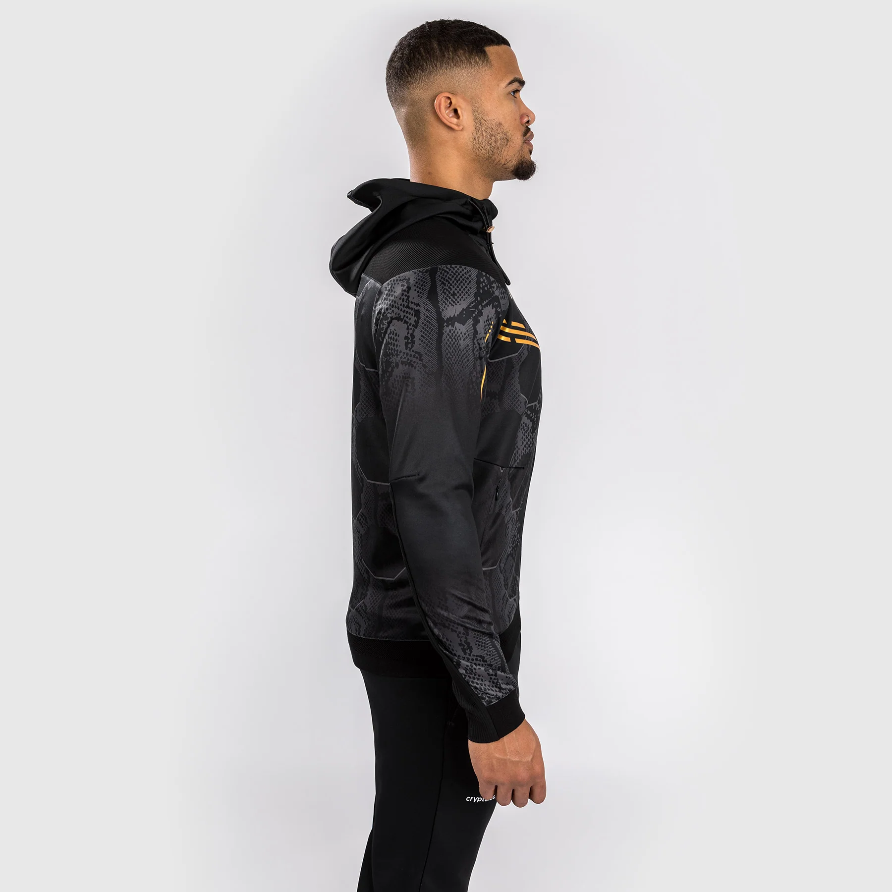 UFC Adrenaline by Venum Authentic Fight Night Men’s Walkout Hoodie - Champion - Image 4