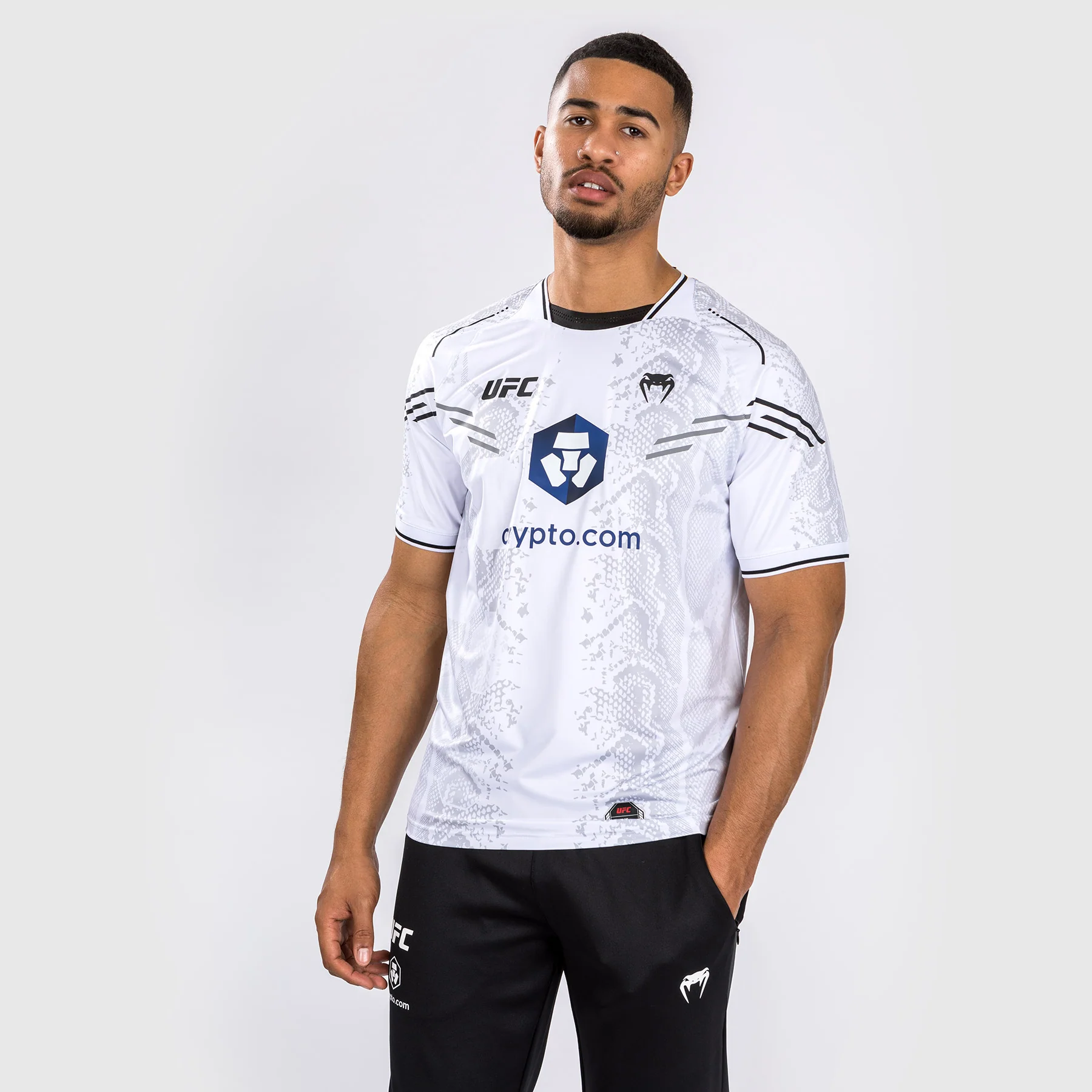 UFC Adrenaline by Venum Authentic Fight Night Men’s Walkout Jersey - White