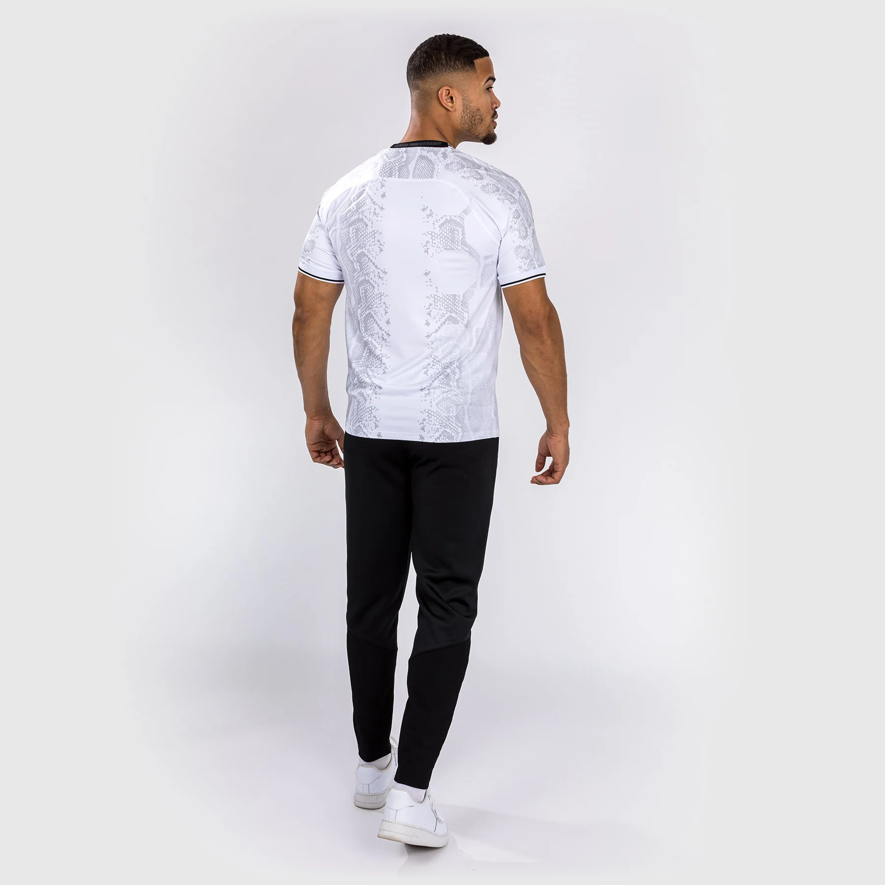 UFC Adrenaline by Venum Authentic Fight Night Men’s Walkout Jersey - White - Image 7