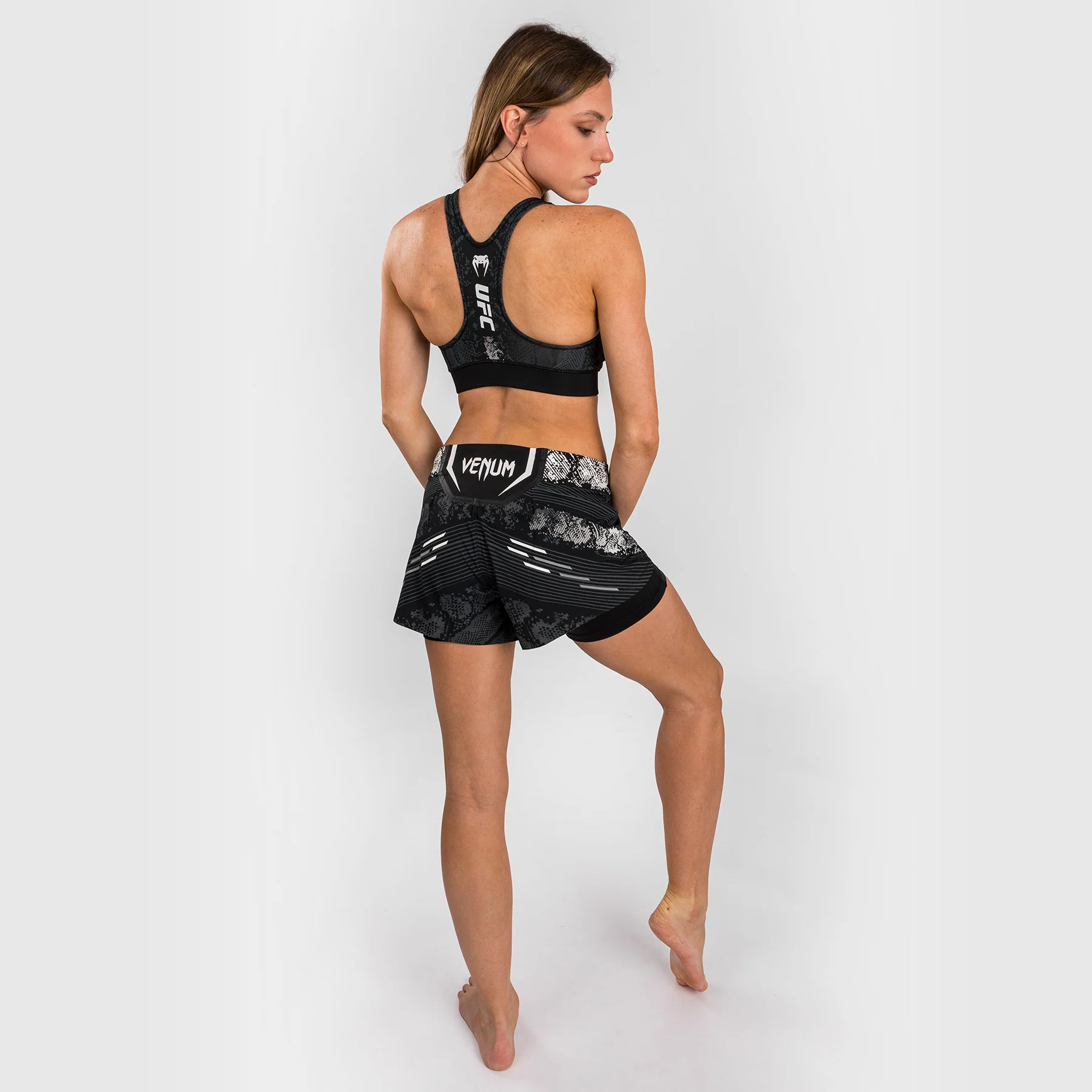 UFC Adrenaline by Venum Authentic Fight Night  Women’s Sports Bra - Black - Image 8