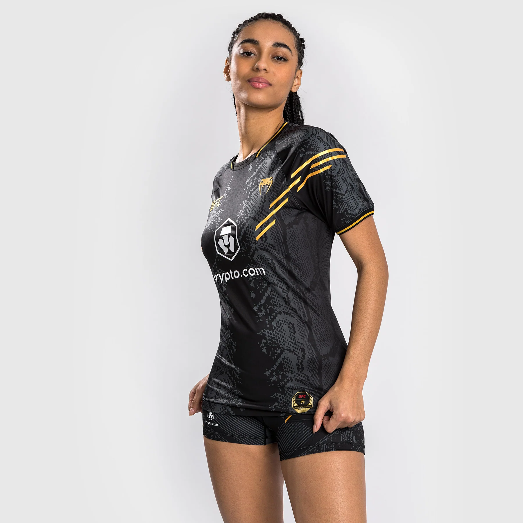 UFC Adrenaline by Venum Authentic Fight Night Women’s Walkout Jersey - Champion - Image 4