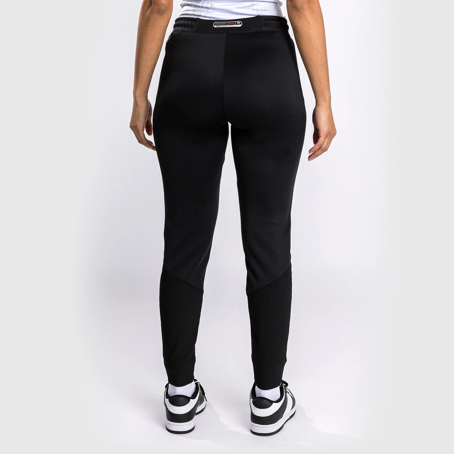 UFC Adrenaline by Venum Authentic Fight Night Women’s Walkout Pant - Black - Image 2
