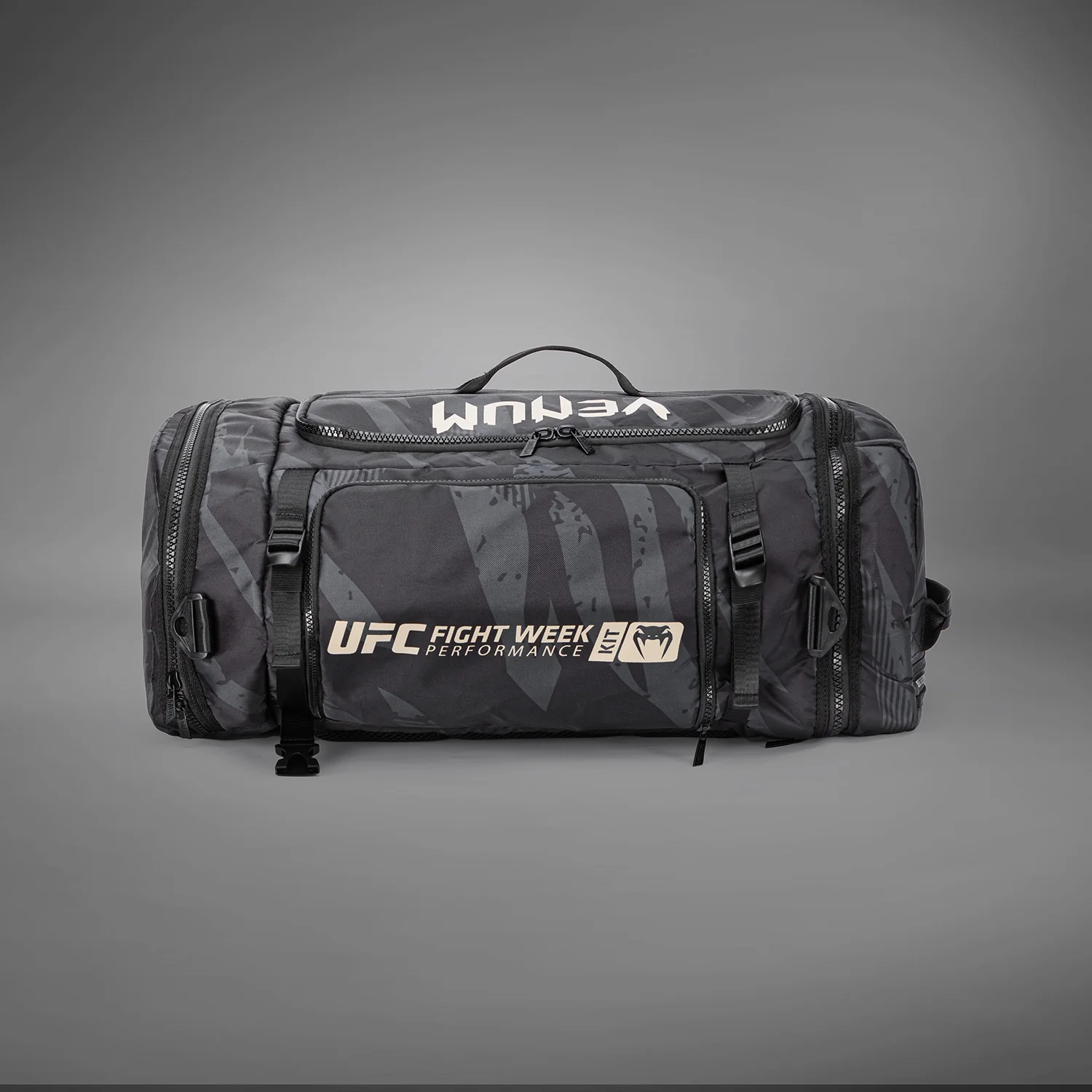 UFC Adrenaline by Venum Fight Week Duffle Bag - Urban Camo - Image 2