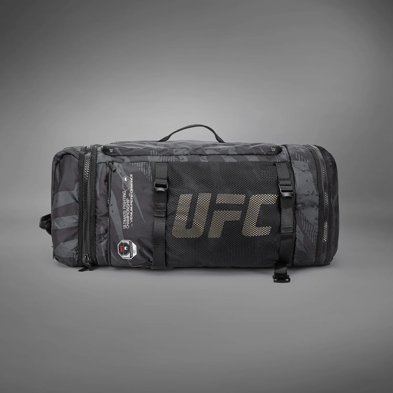 UFC Adrenaline by Venum Fight Week Duffle Bag - Urban Camo - Image 3