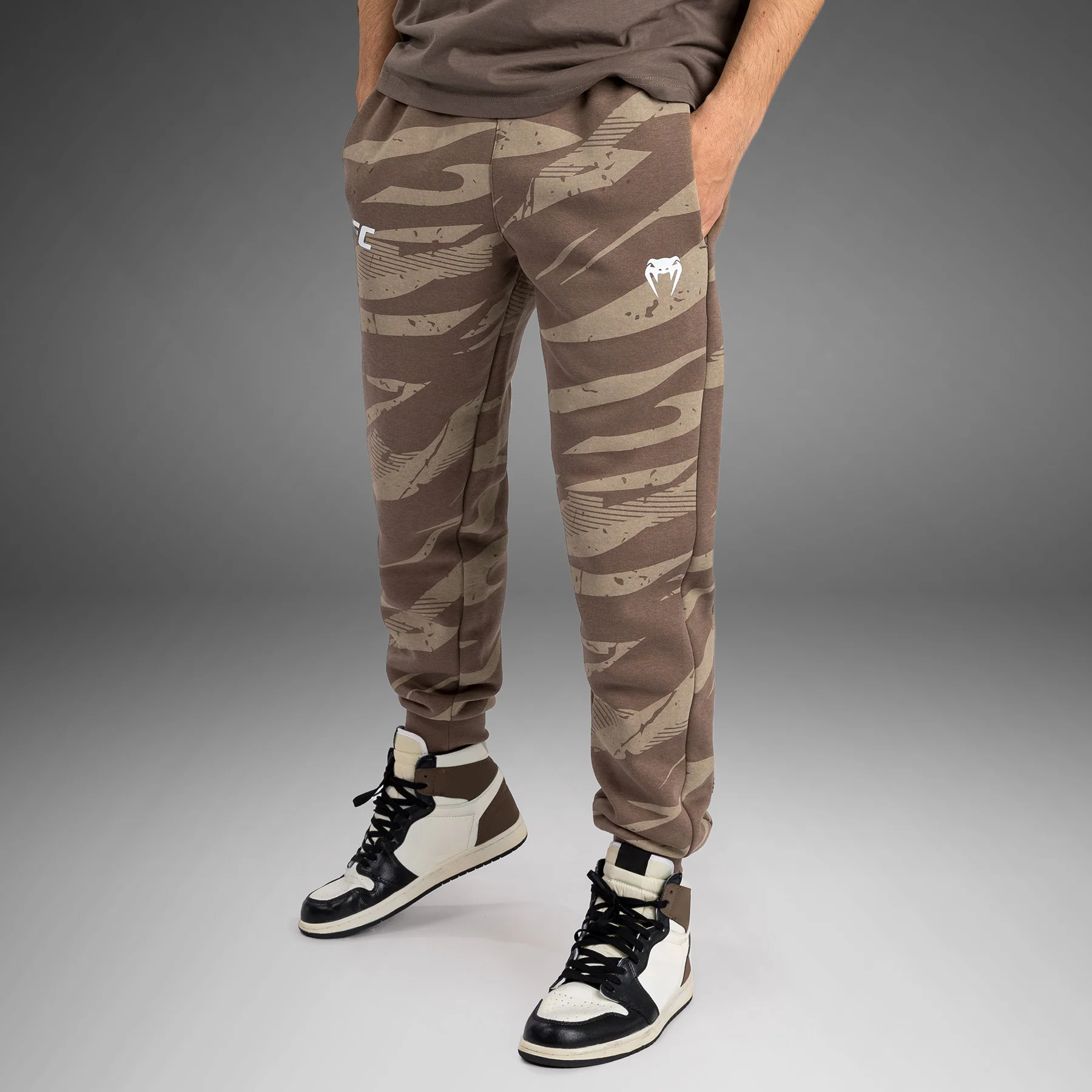 UFC Adrenaline by Venum Fight Week Men’s Pant - Desert Camo - Image 3
