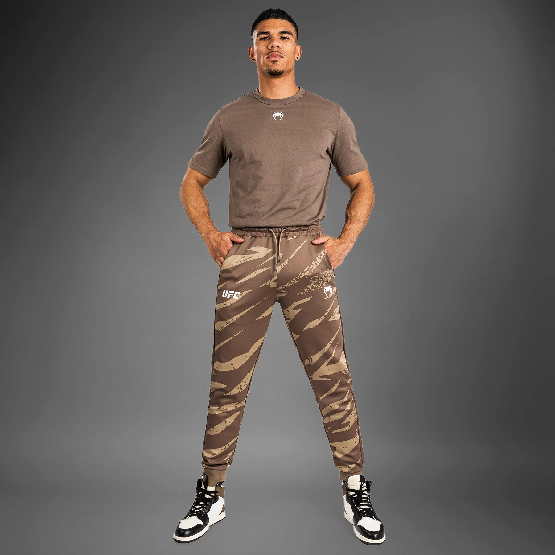 UFC Adrenaline by Venum Fight Week Men’s Pant  - Desert Camo - Image 2