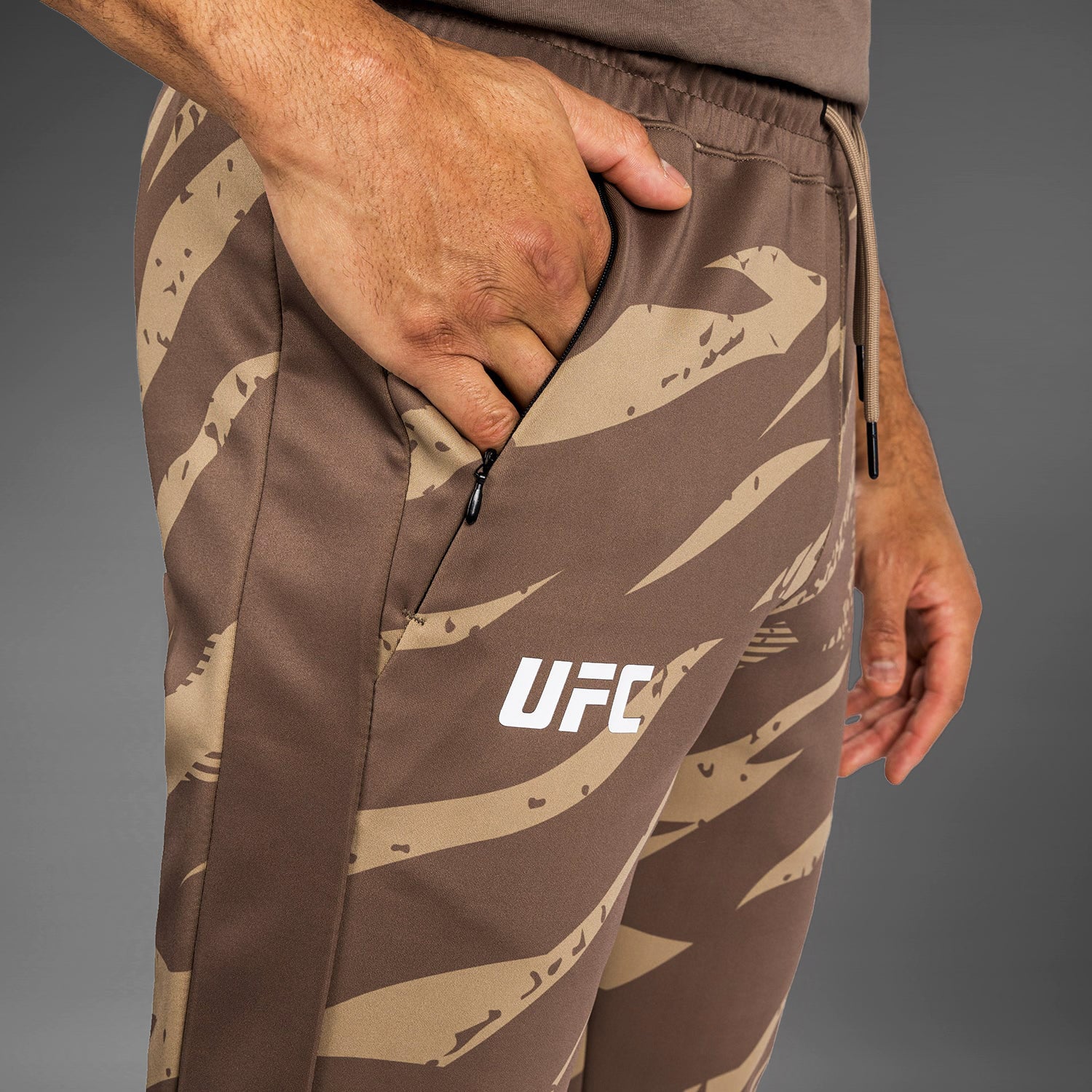 UFC Adrenaline by Venum Fight Week Men’s Pant  - Desert Camo - Image 4