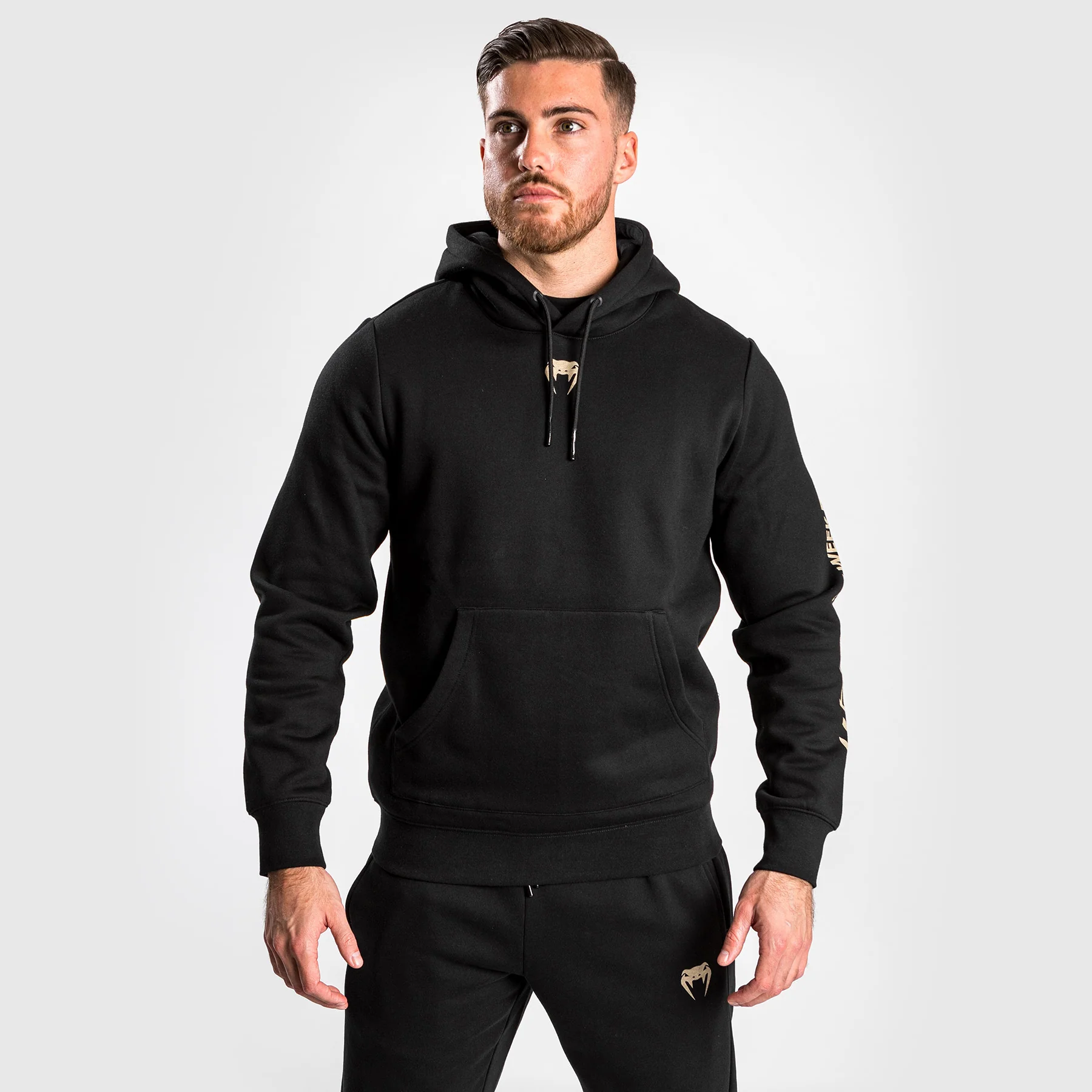 UFC Adrenaline by Venum Fight Week Men’s Pullover Hoodie - Black
