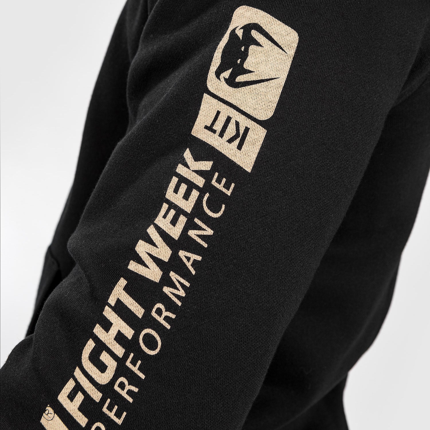 UFC Adrenaline by Venum Fight Week Men’s Pullover Hoodie - Black - Image 8