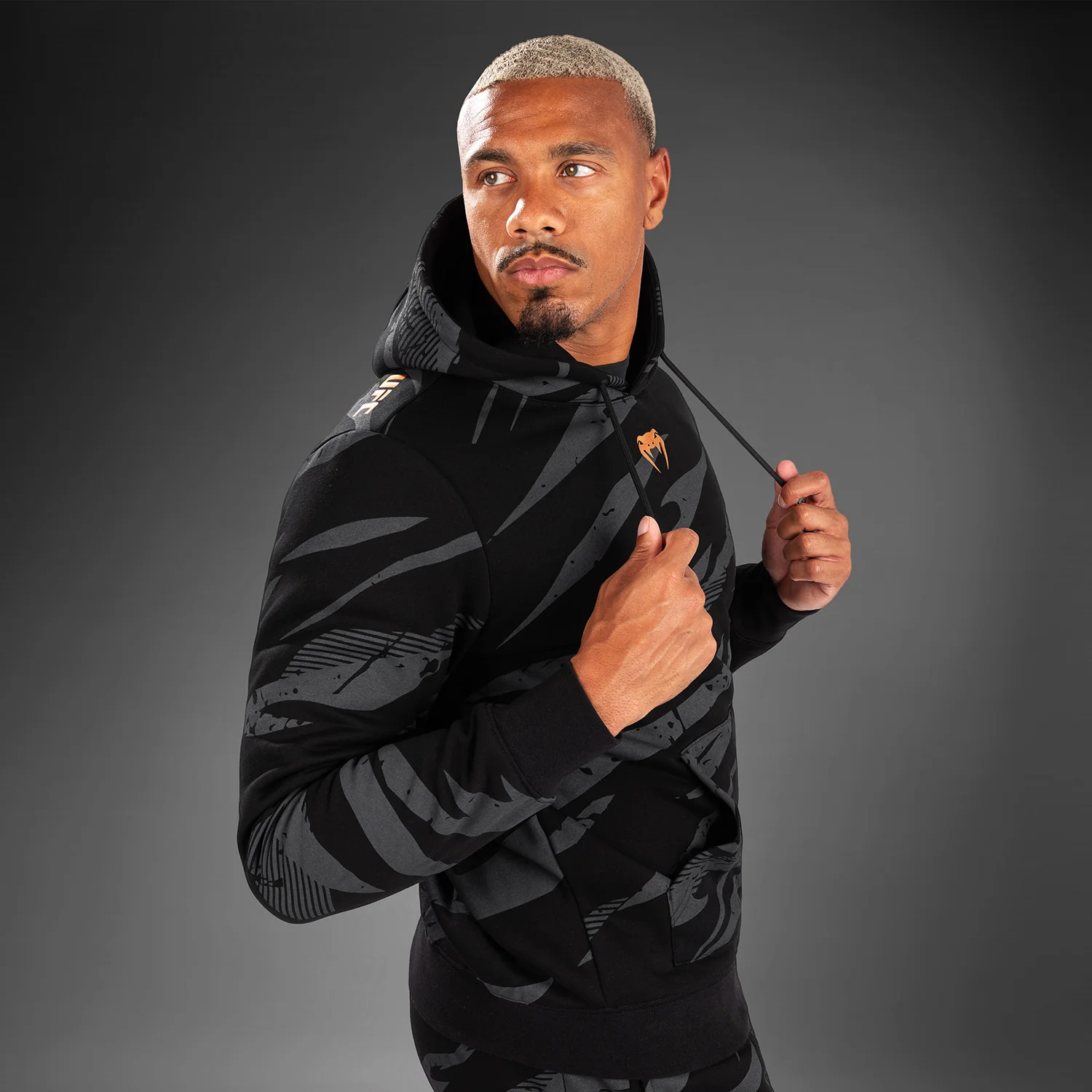 UFC Adrenaline by Venum Fight Week Men’s Pullover Hoodie - Urban Camo