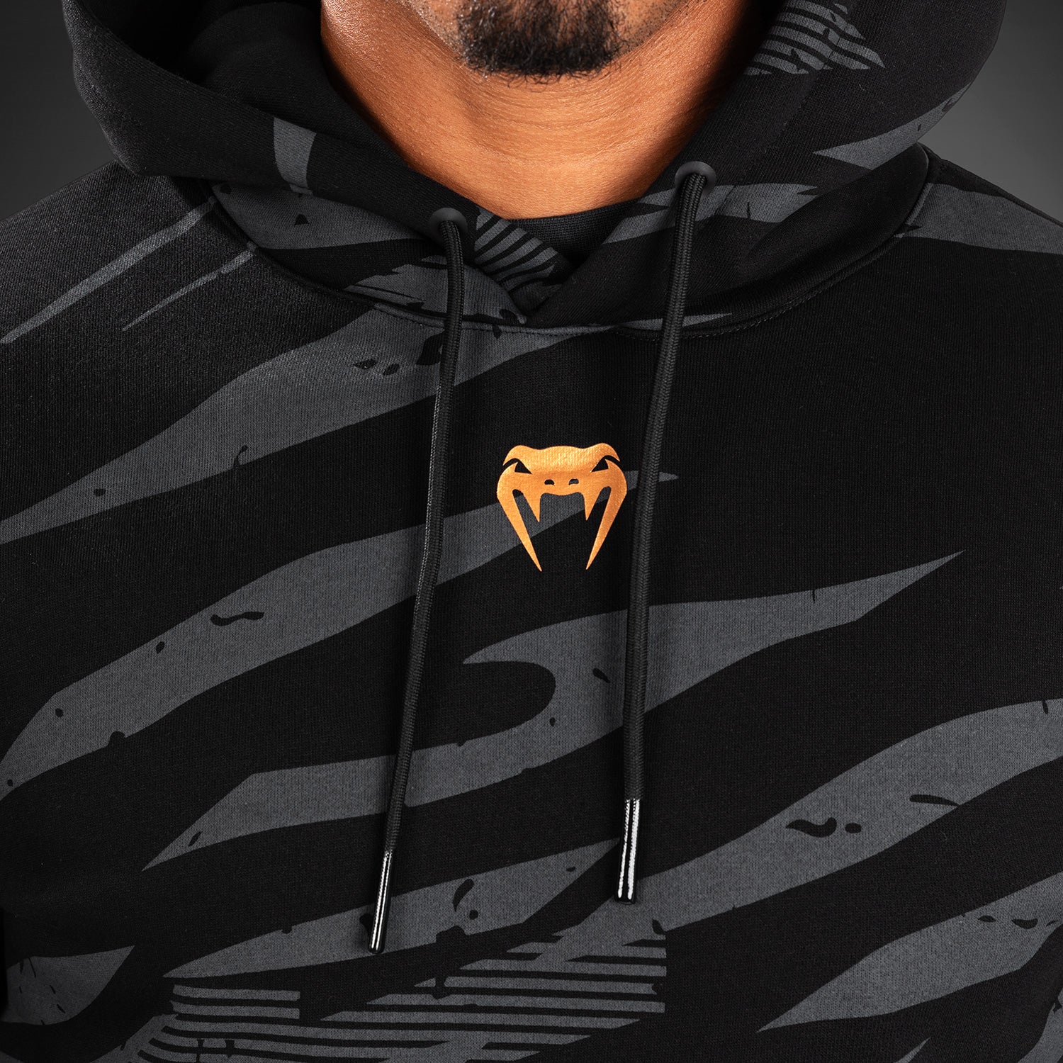 UFC Adrenaline by Venum Fight Week Men’s Pullover Hoodie - Urban Camo - Image 3