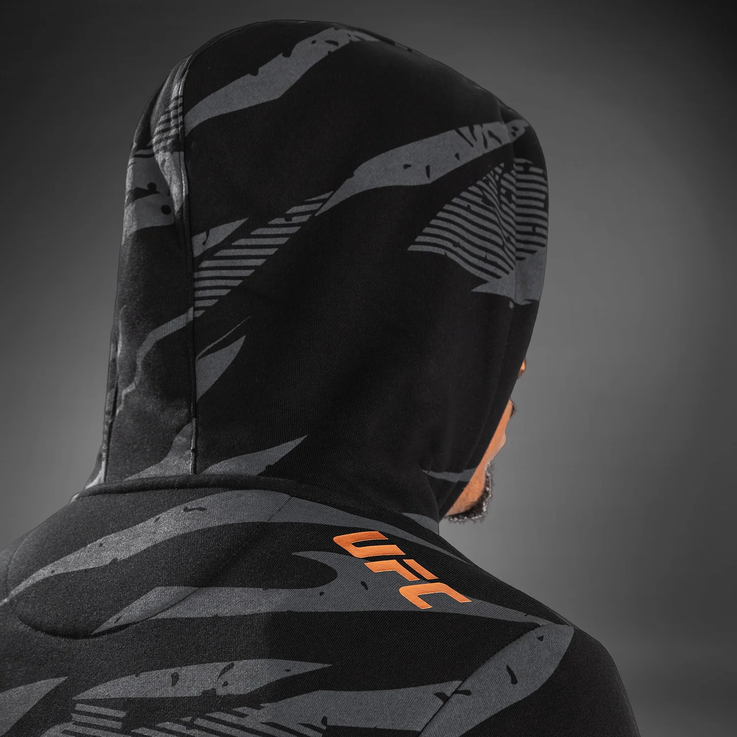 UFC Adrenaline by Venum Fight Week Men’s Pullover Hoodie - Urban Camo - Image 5