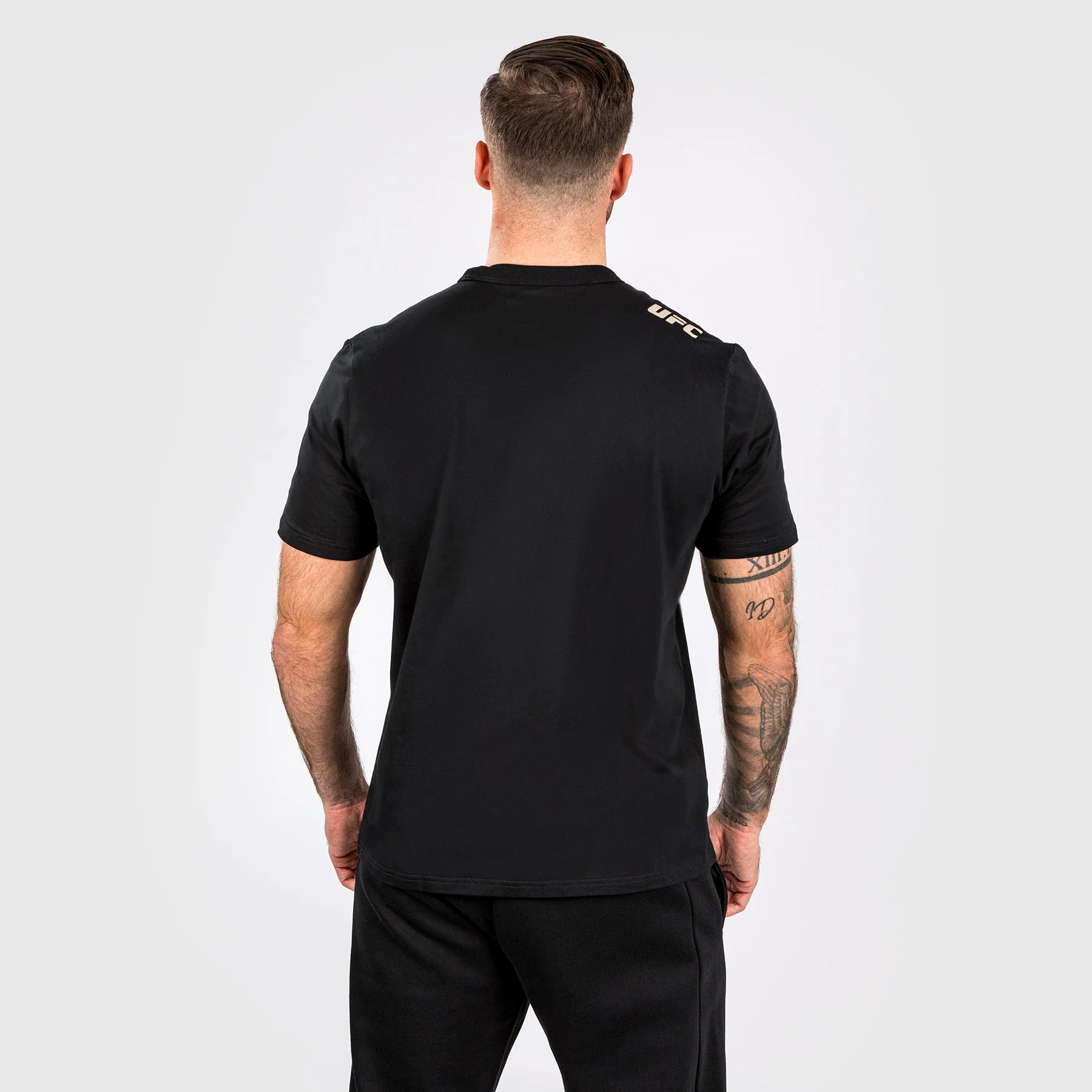 UFC Adrenaline by Venum Fight Week Men’s Short-sleeve T-shirt - Black - Image 2
