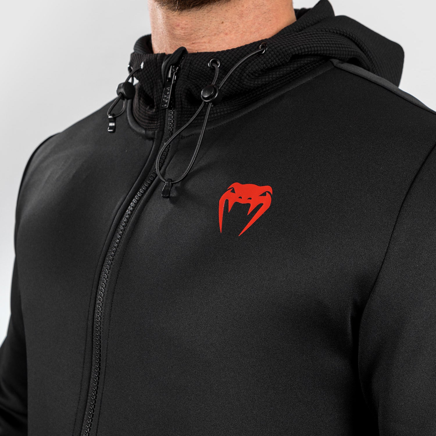UFC Adrenaline by Venum Fight Week Men’s Zip Hoodie - Black - Image 7