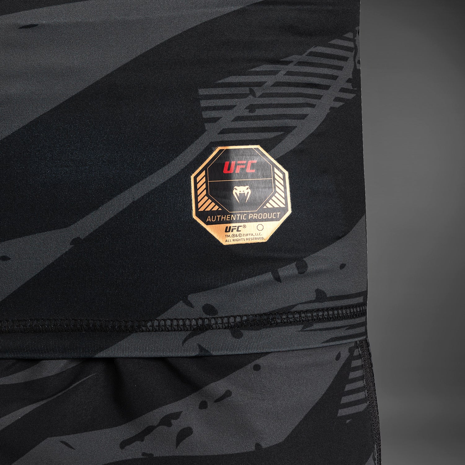 UFC Adrenaline by Venum Fight Week Performance Long Sleeve Rashguard - Urban Camo - Image 5