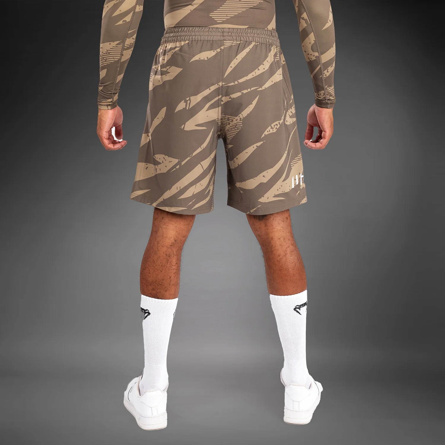 UFC Adrenaline by Venum Fight Week Performance Men’s Shorts - Desert Camo - Image 7