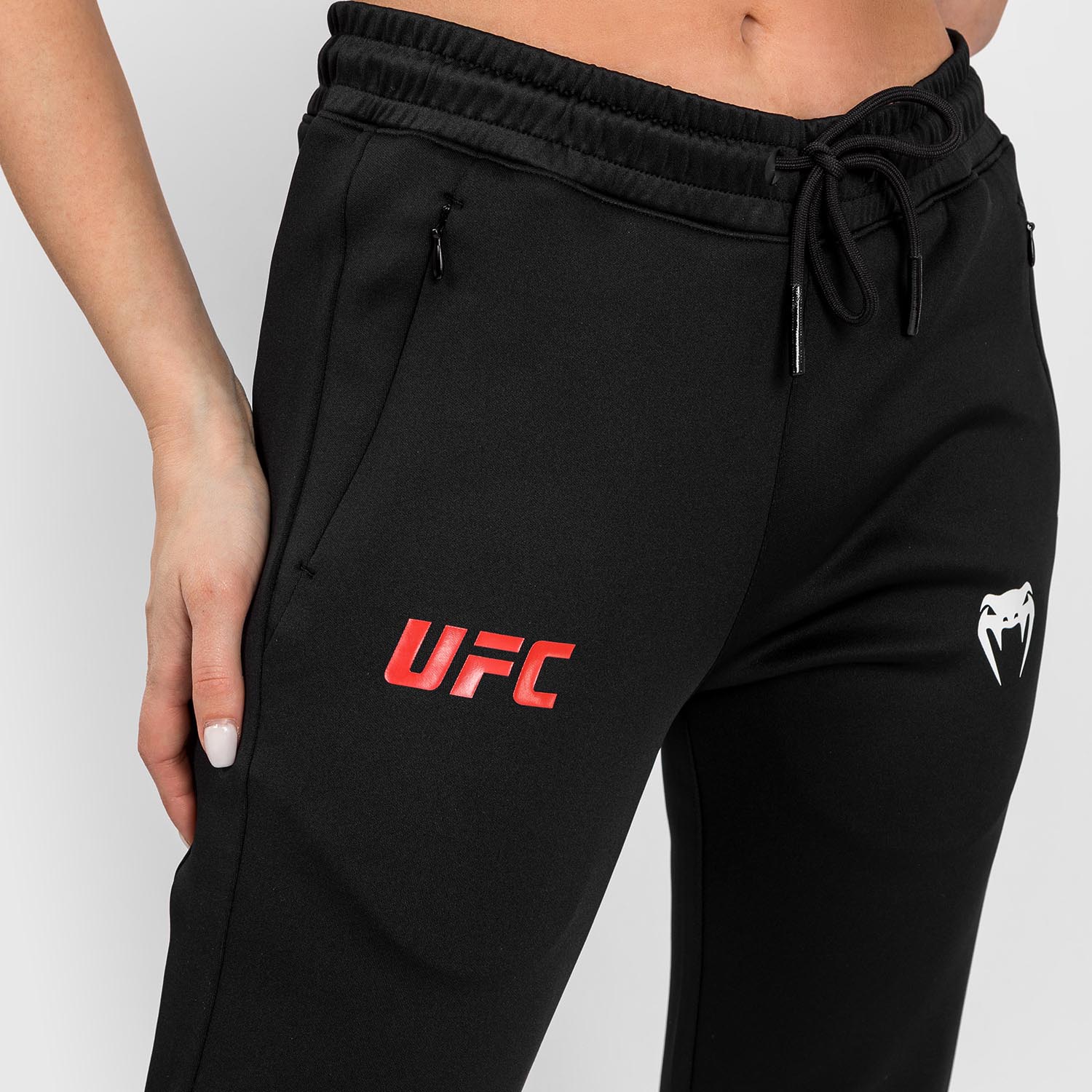 UFC Adrenaline by Venum Fight Week  Women’s Performance Jogging Pants - Black - Image 10