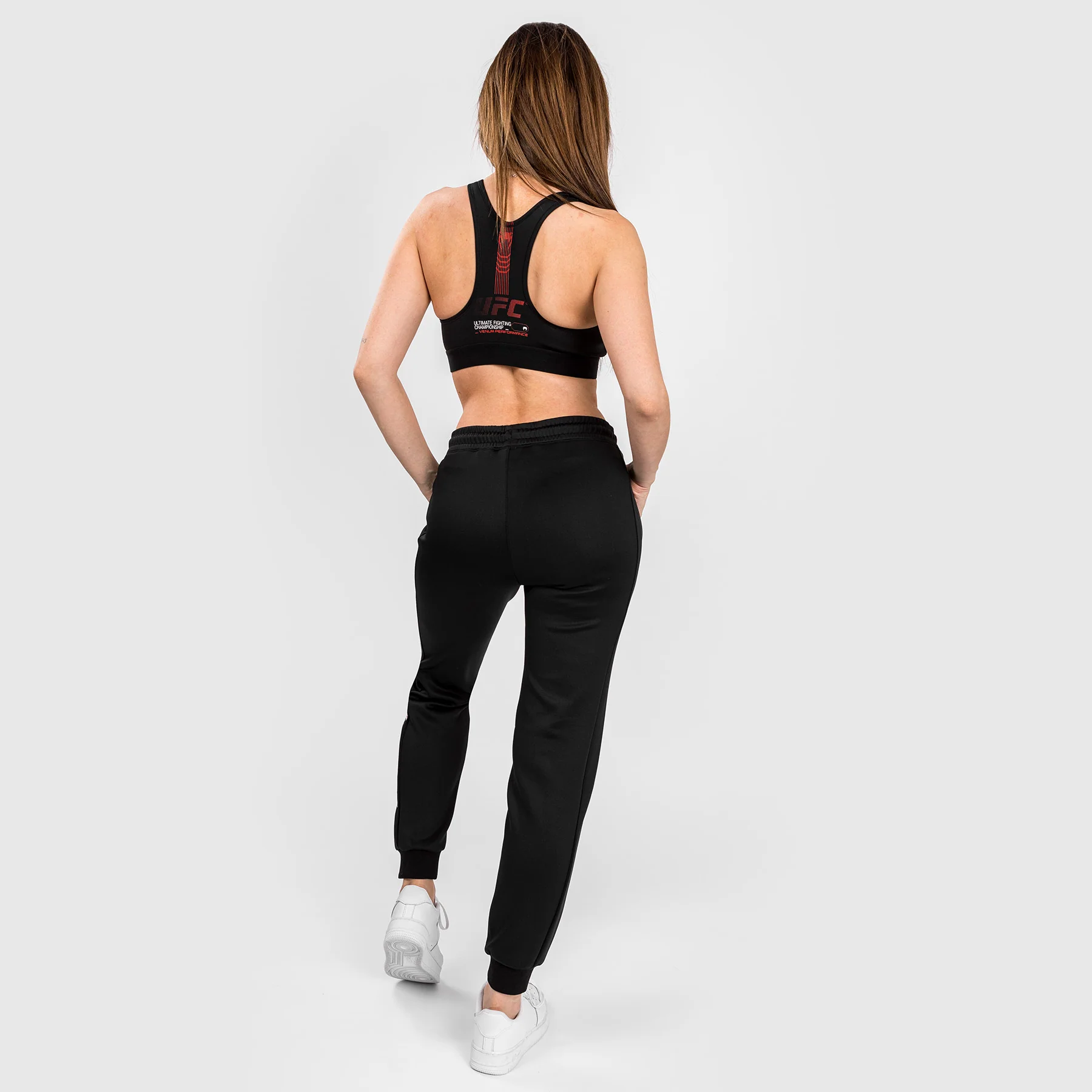 UFC Adrenaline by Venum Fight Week  Women’s Performance Jogging Pants - Black - Image 7