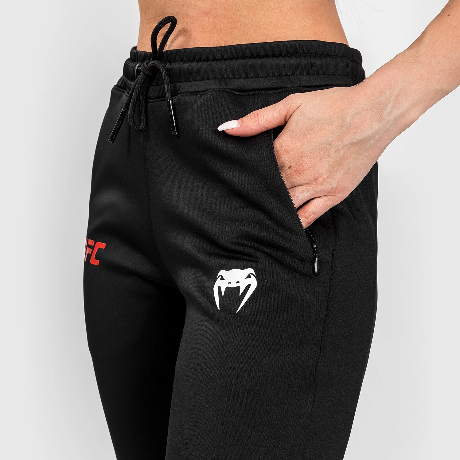 UFC Adrenaline by Venum Fight Week  Women’s Performance Jogging Pants - Black - Image 8