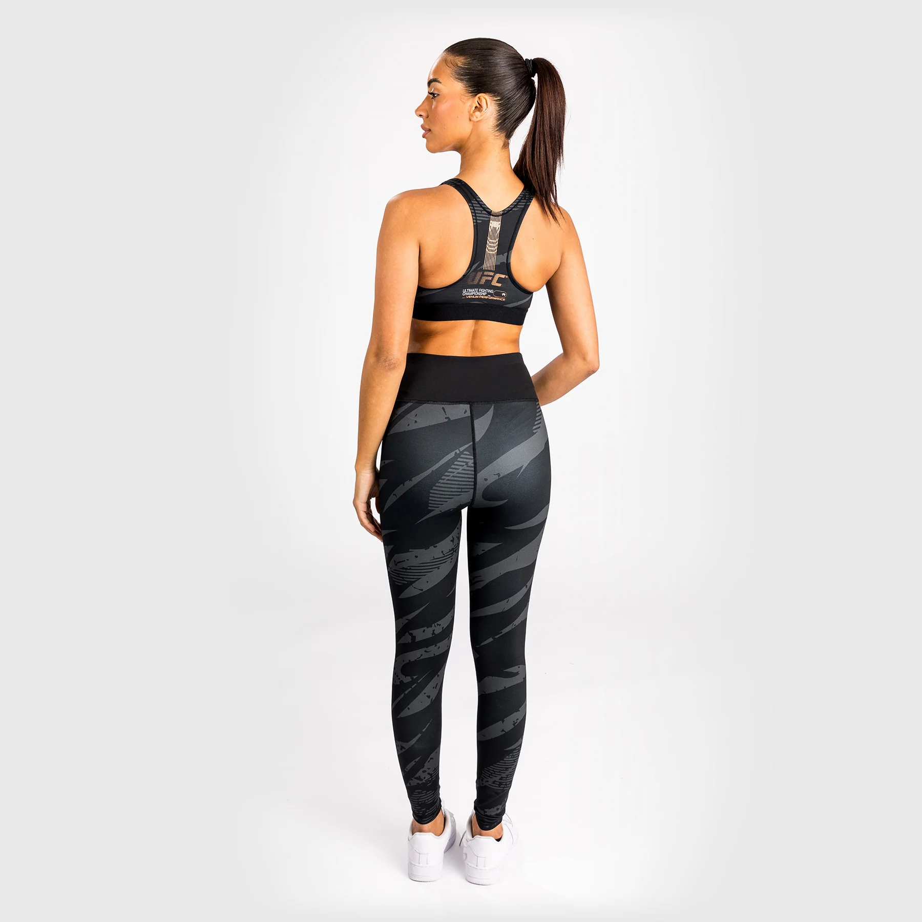 UFC Adrenaline by Venum Fight Week Women’s Sports Bra - Urban Camo - Image 4