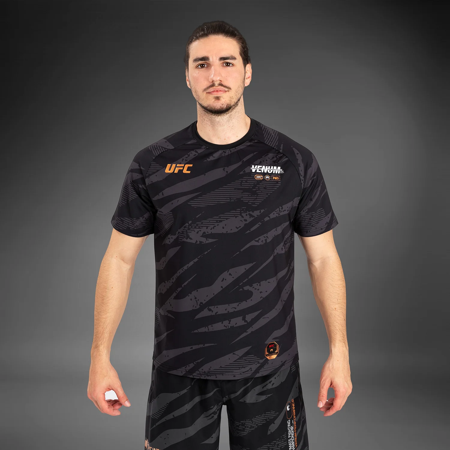 UFC Adrenaline by Venum Men's Fight Week Dry-Tech T-shirt - Urban Camo - Image 7