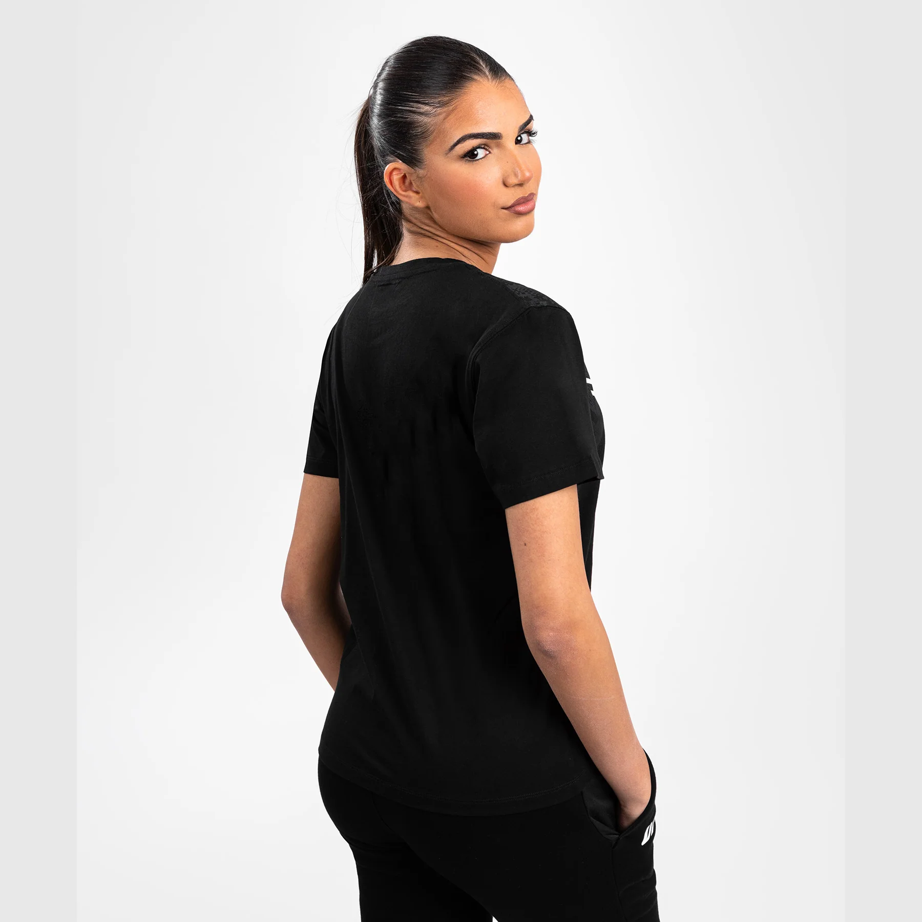 UFC Adrenaline by Venum Replica Women’s Short-sleeve T-shirt - Black - Image 2