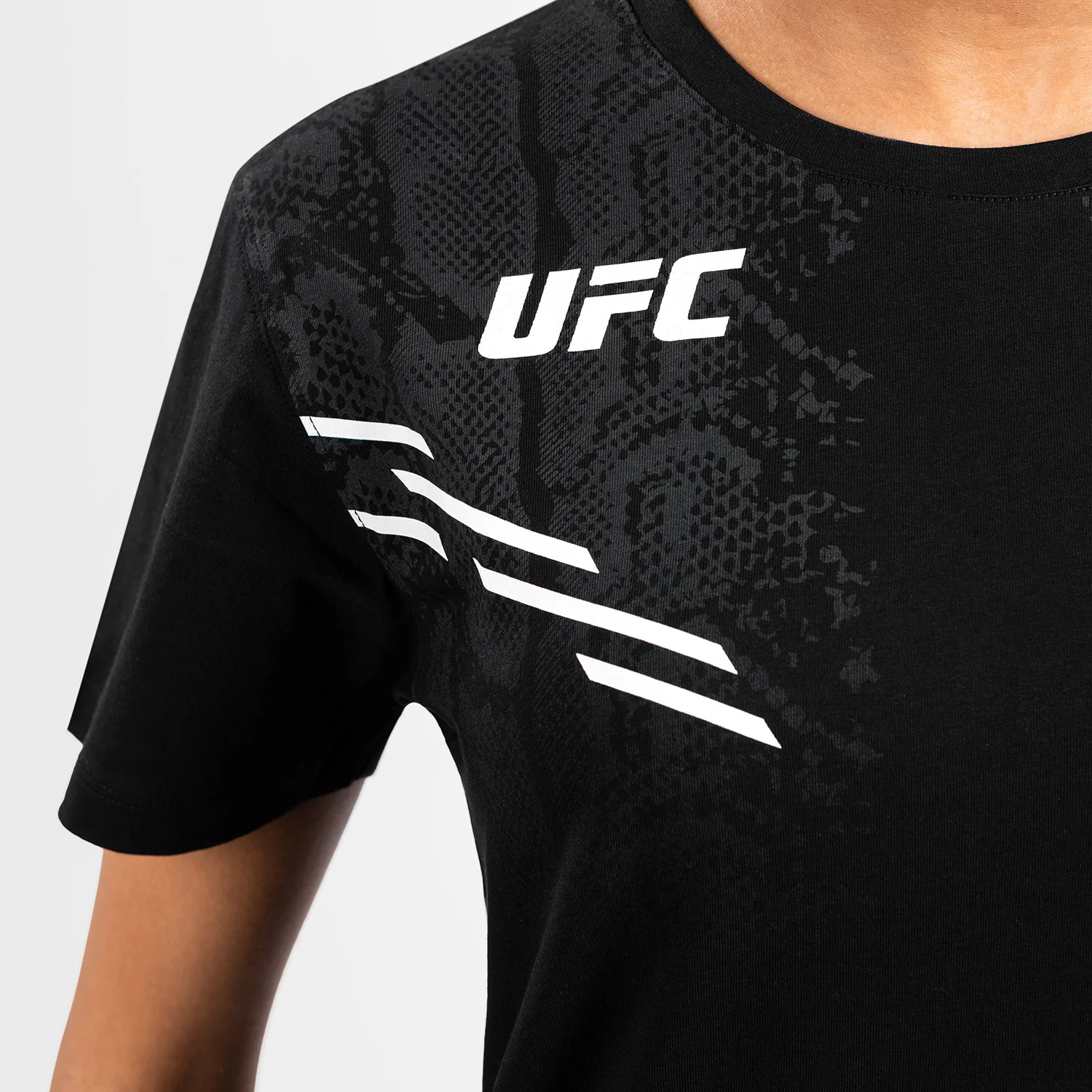 UFC Adrenaline by Venum Replica Women’s Short-sleeve T-shirt - Black - Image 4