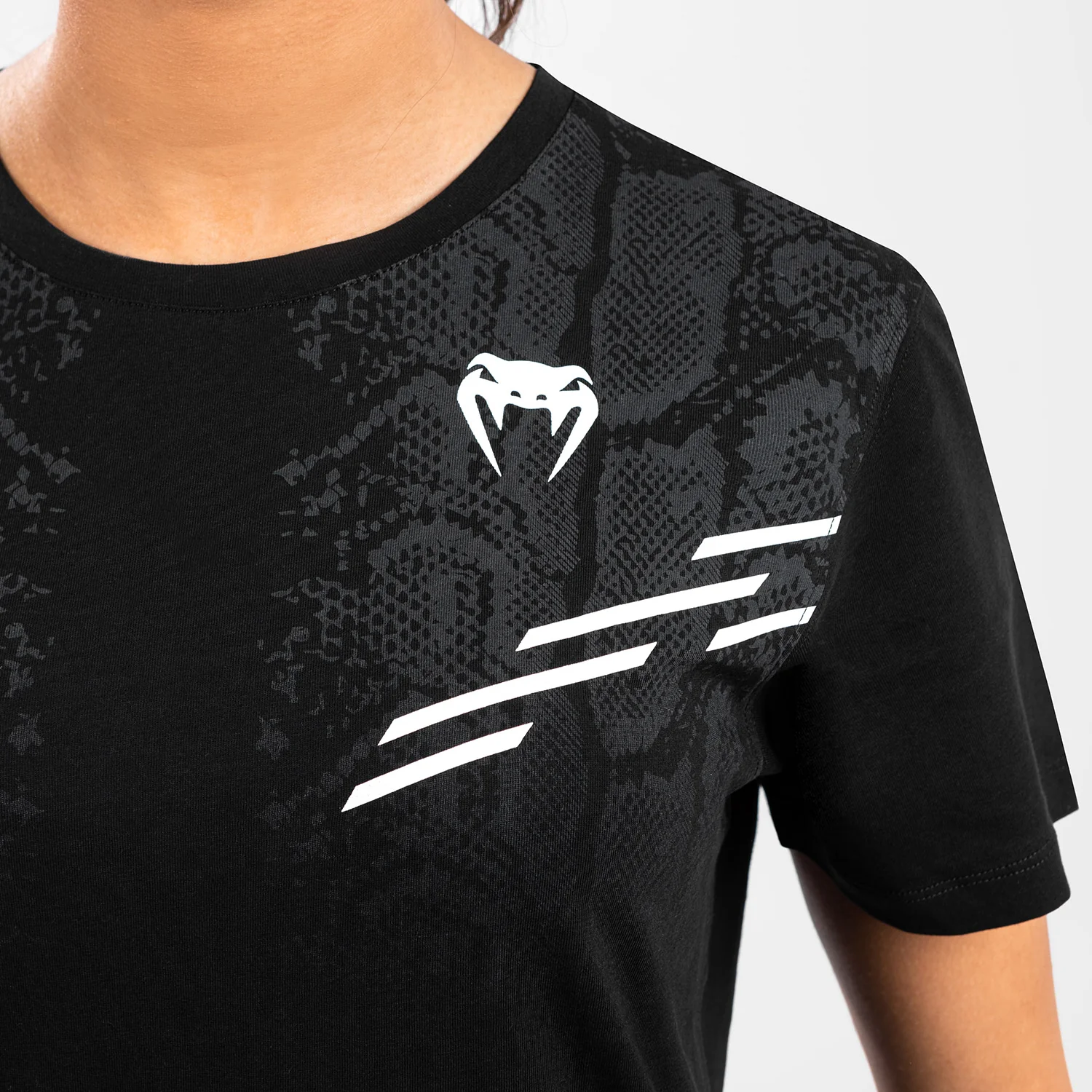 UFC Adrenaline by Venum Replica Women’s Short-sleeve T-shirt - Black - Image 5