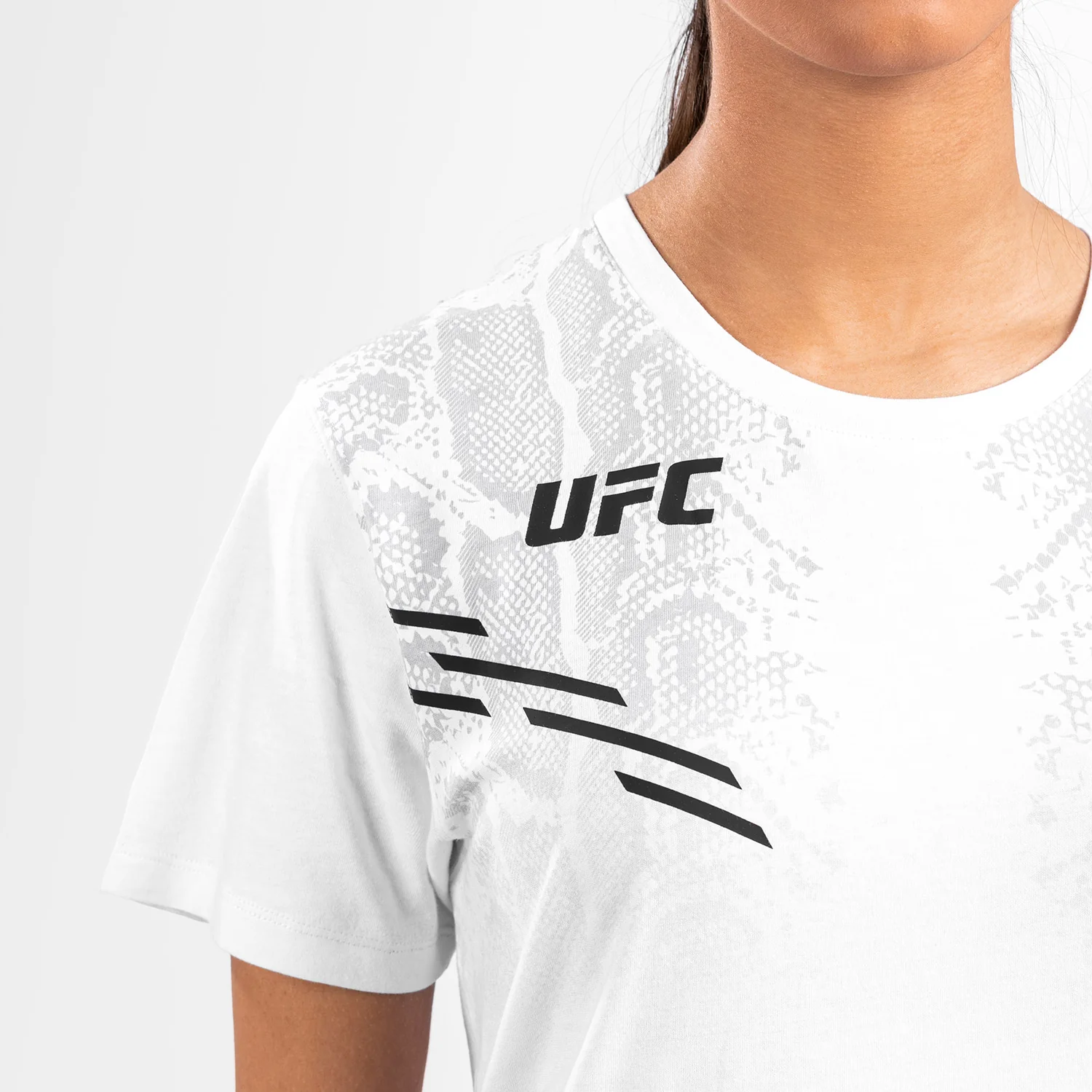 UFC Adrenaline by Venum Replica Women’s Short-sleeve T-shirt - White - Image 5
