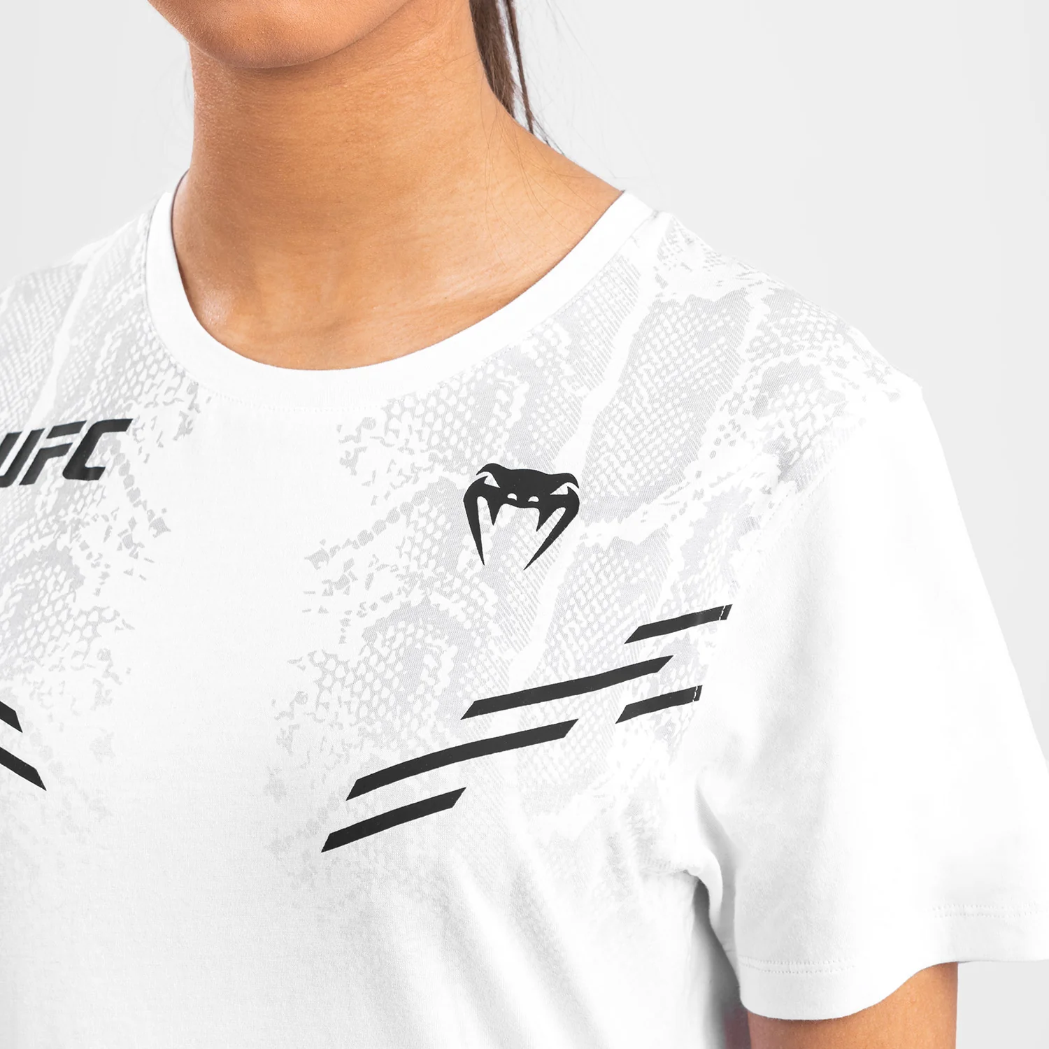 UFC Adrenaline by Venum Replica Women’s Short-sleeve T-shirt - White - Image 6