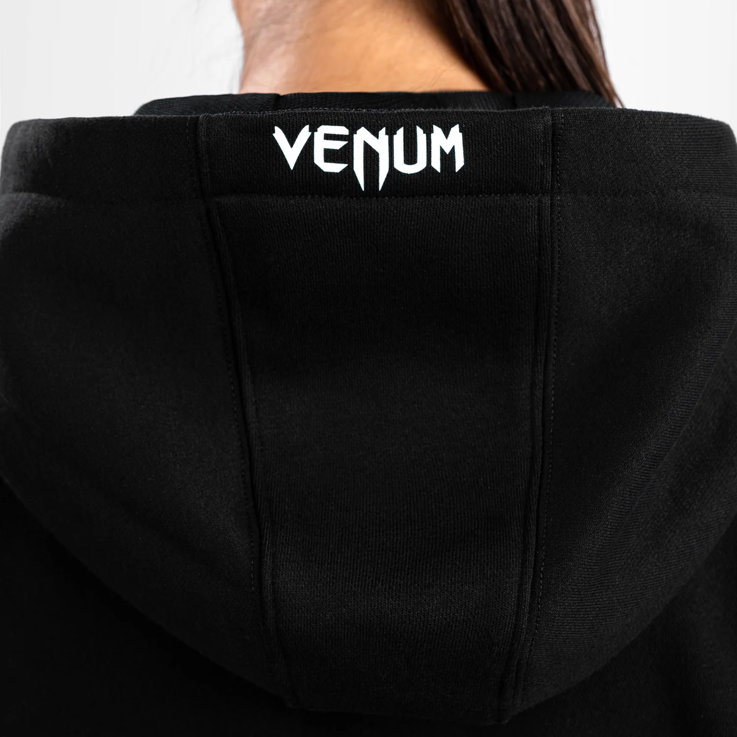 UFC Adrenaline by Venum Replica Women’s Zip Hoodie - Black - Image 4