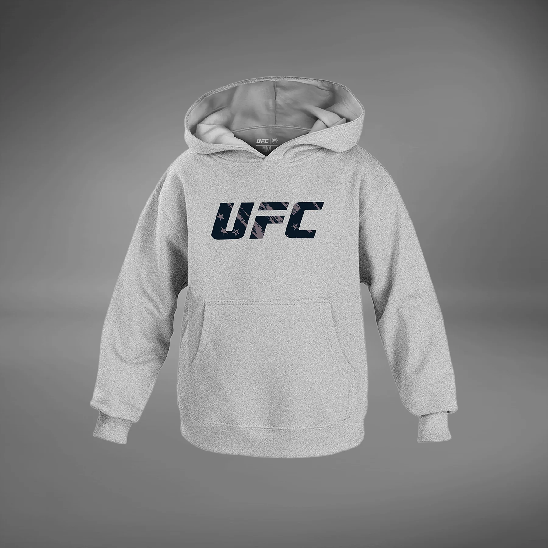Kids UFC Unrivaled by Venum Grey Justin Gaethje Hoodie